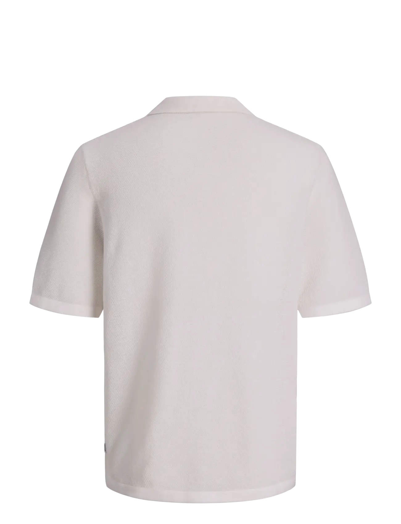 Jack & Jones - JJCHRIS KNIT RESORT SS - stickade pikéer - cloud dancer - 2