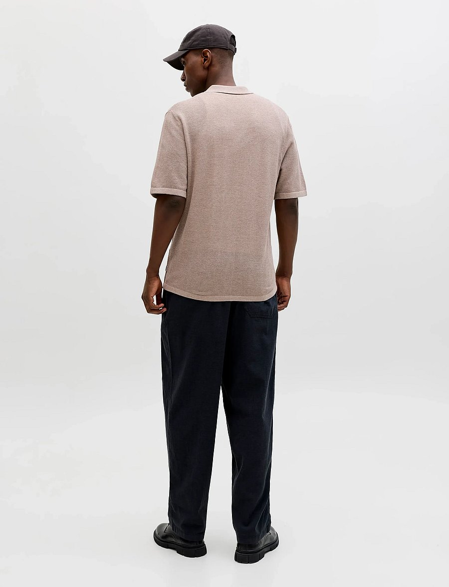 Jack & Jones - JJCHRIS KNIT RESORT SS - kootud polosärgid - string - 3