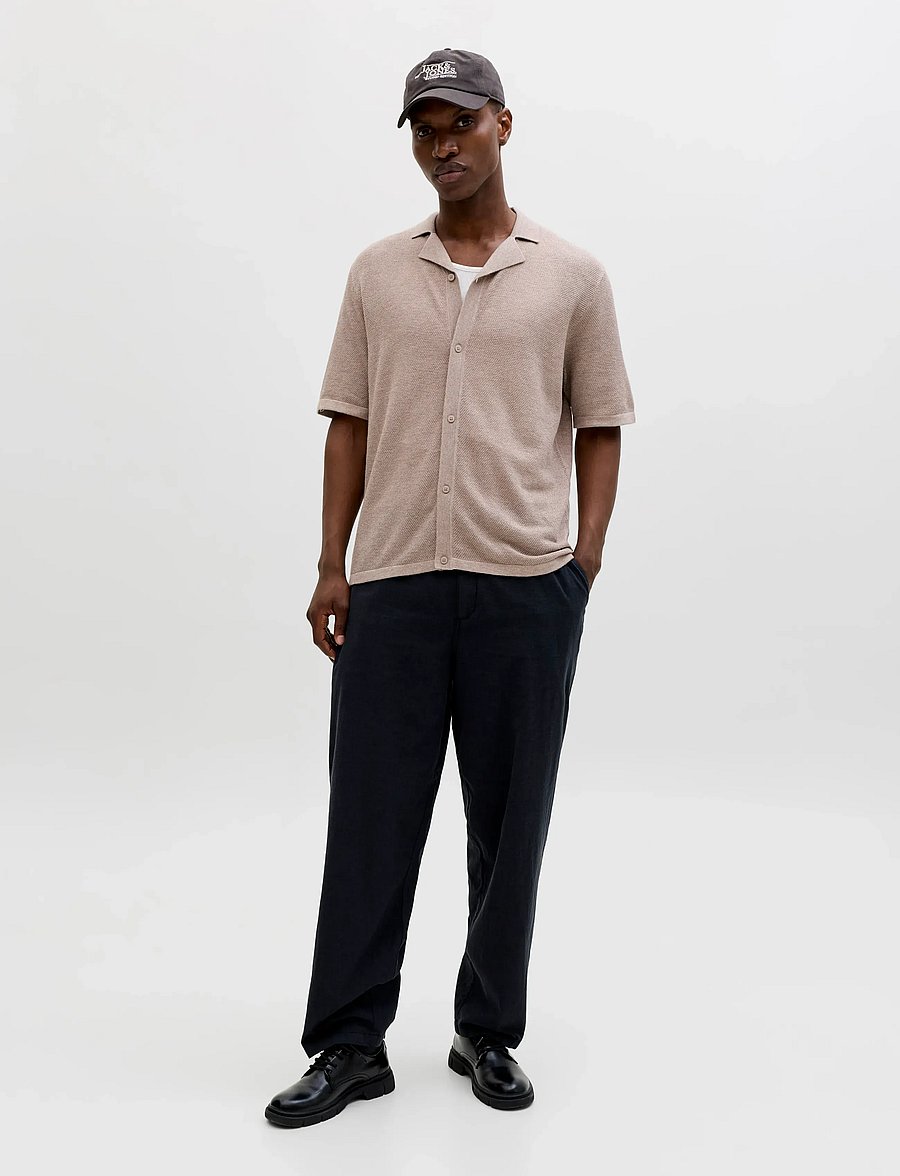 Jack & Jones - JJCHRIS KNIT RESORT SS - kootud polosärgid - string - 4