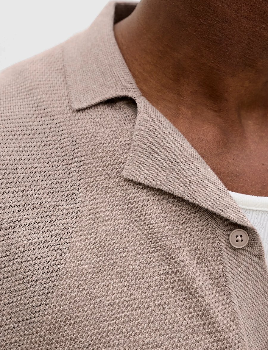 Jack & Jones - JJCHRIS KNIT RESORT SS - kootud polosärgid - string - 5