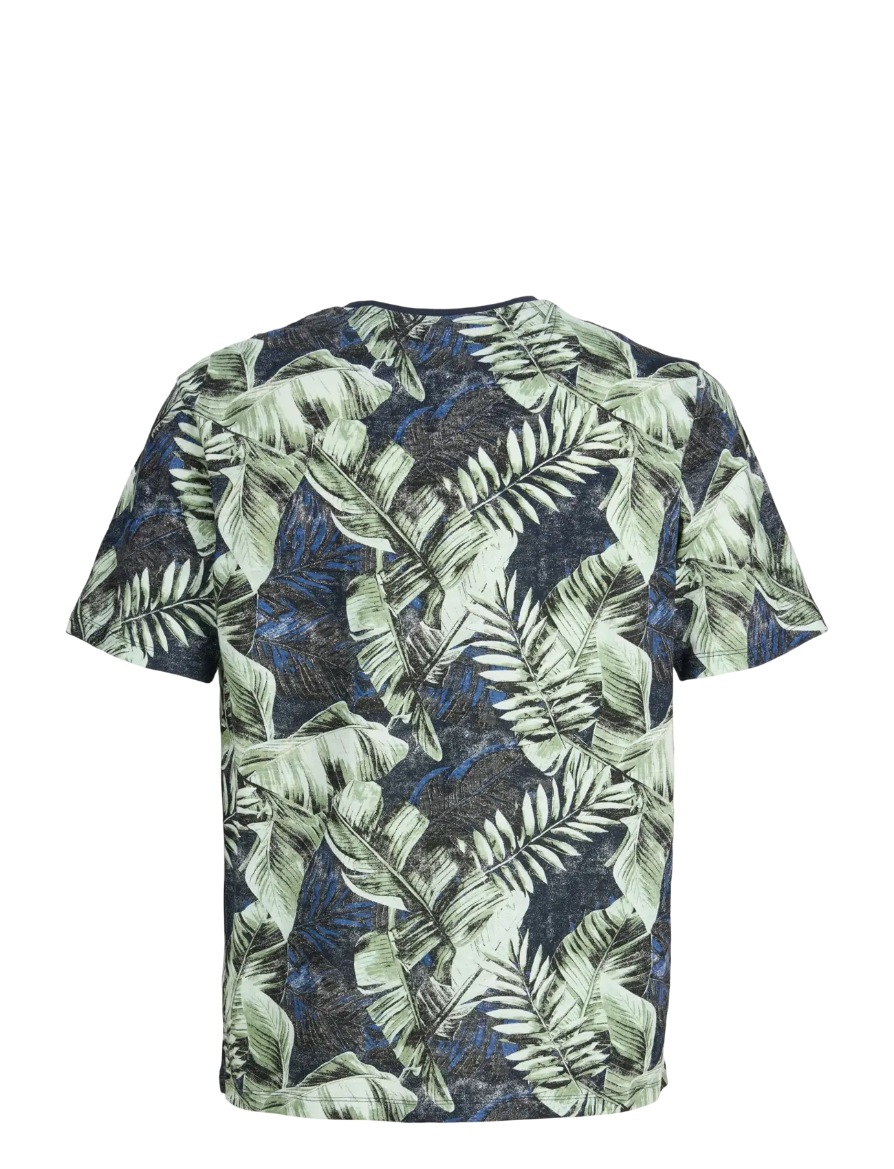 Jack & Jones - JJJEFF AOP TEE SS CREW NECK - laveste priser - sky captain - 2