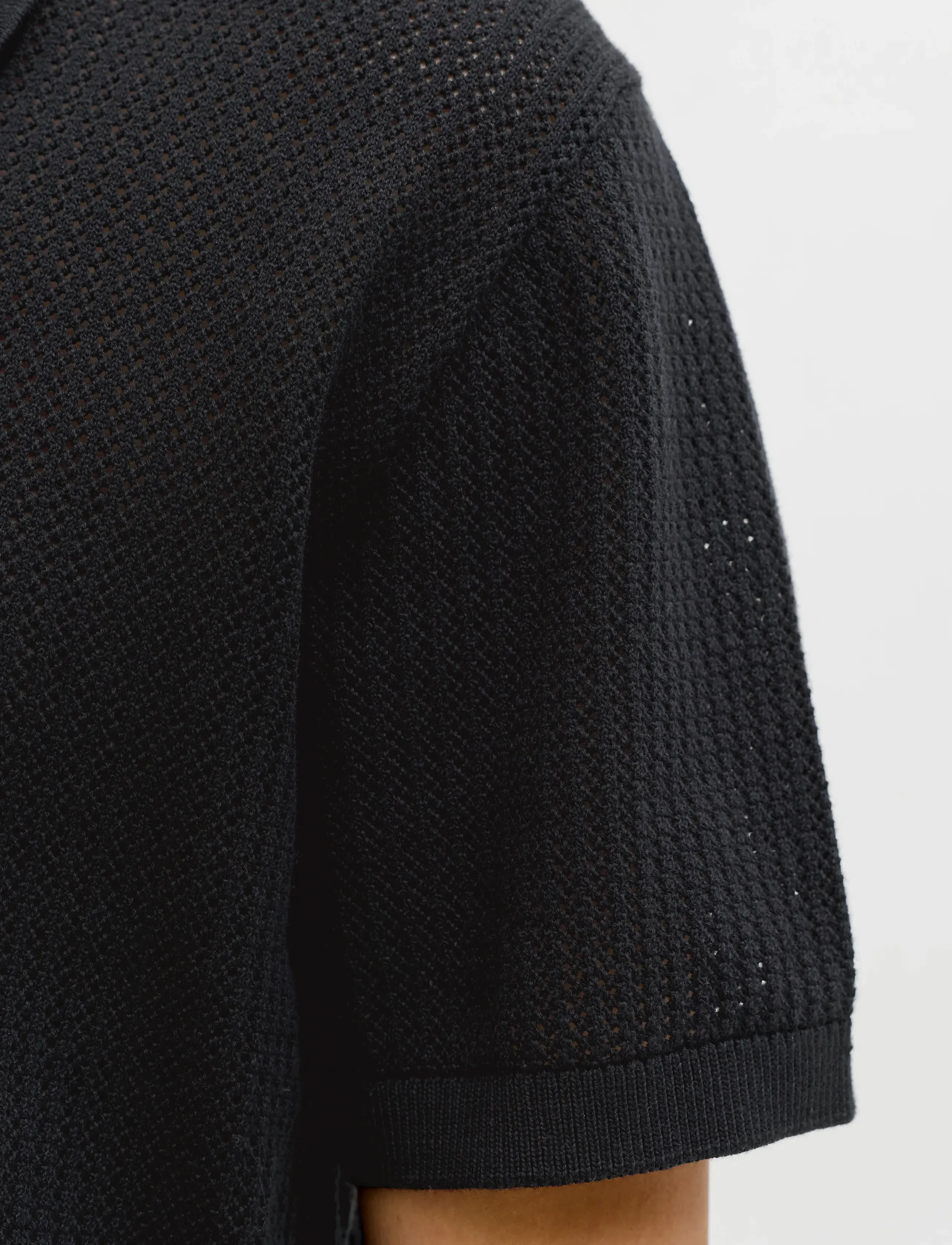 JACK & JONES Jjjess Knit Polo Ss pikéer herr – bild 6