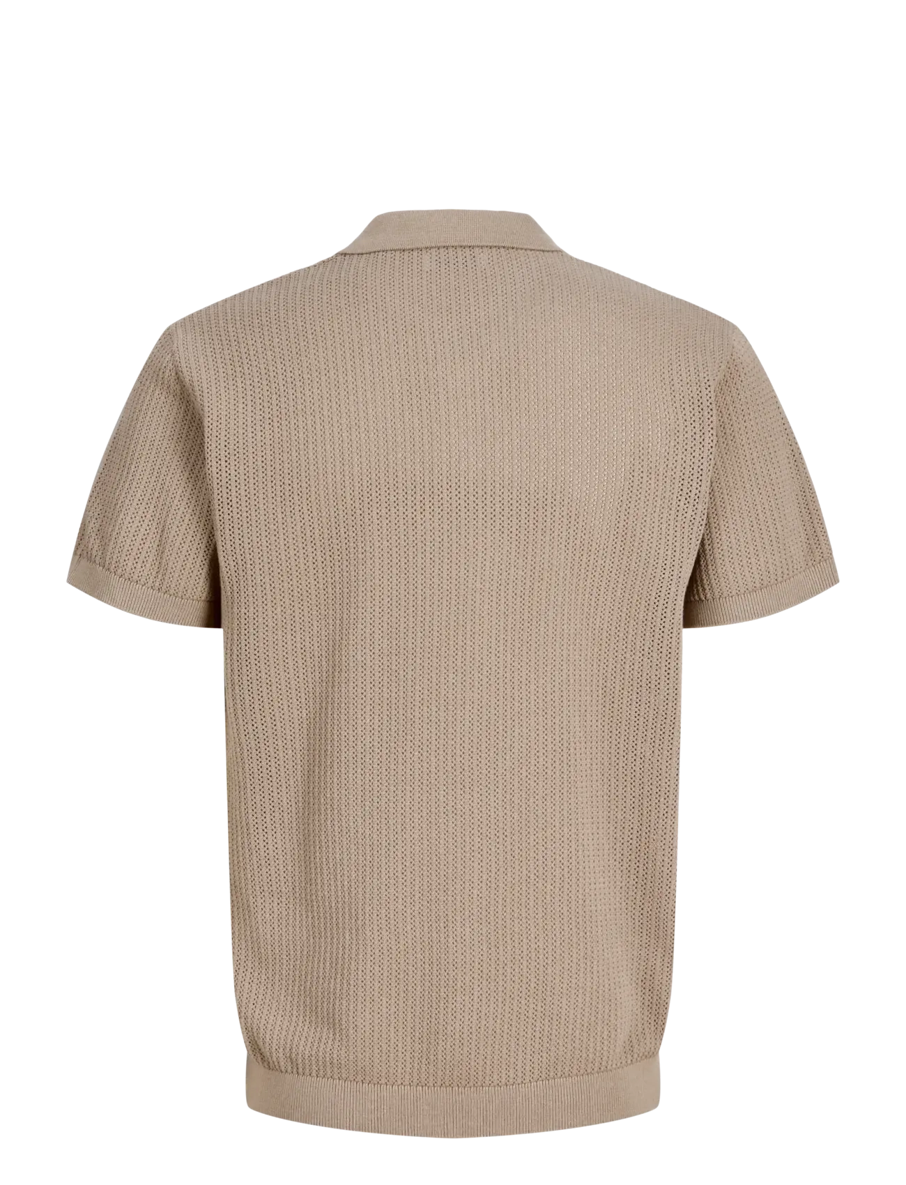 Jack & Jones - JJJESS KNIT POLO SS - stickade pikéer - string - 2