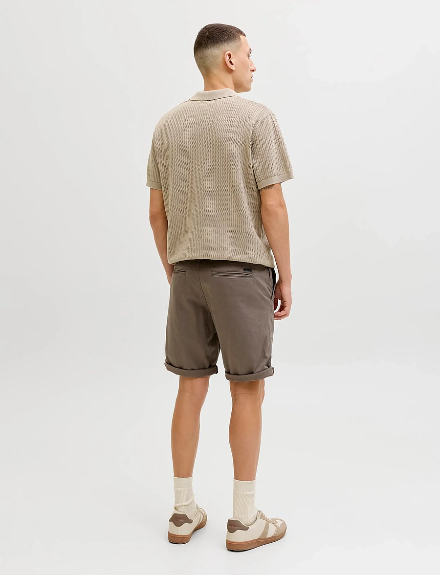 Jack & Jones - JJJESS KNIT POLO SS - stickade pikéer - string - 3