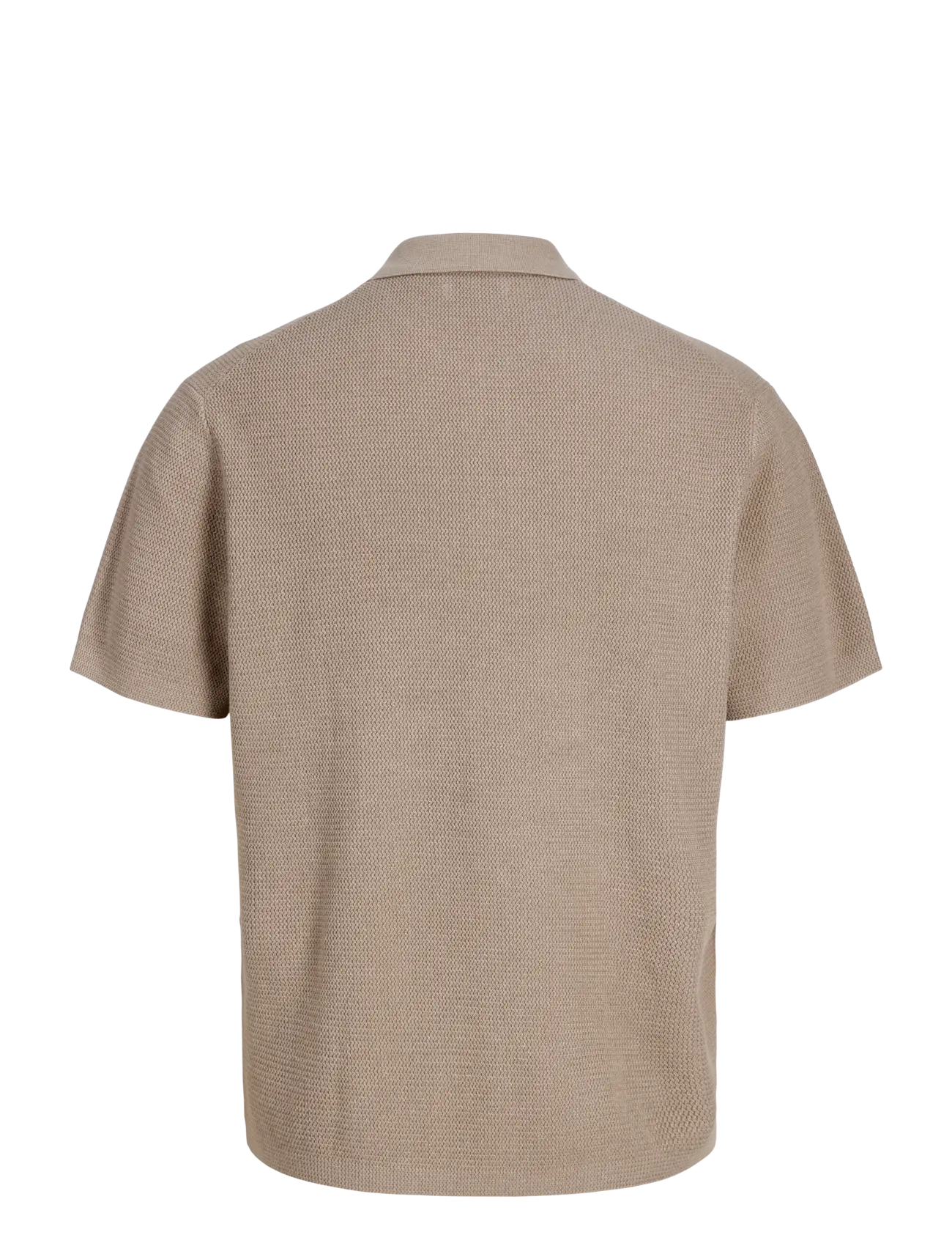 Jack & Jones - JJMAX KNIT ZIP POLO SS - die niedrigsten preise - string - 2