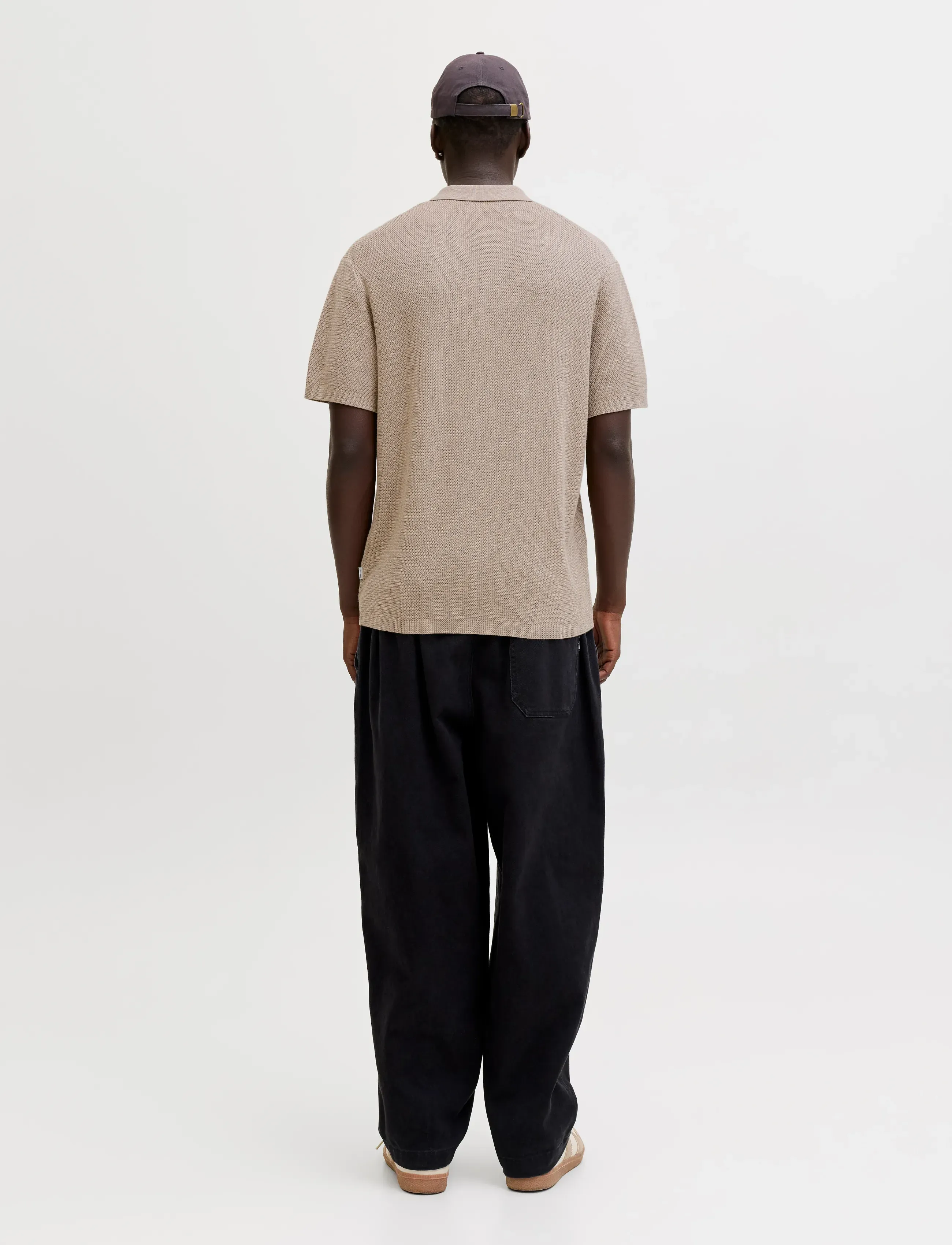 Jack & Jones - JJMAX KNIT ZIP POLO SS - die niedrigsten preise - string - 3