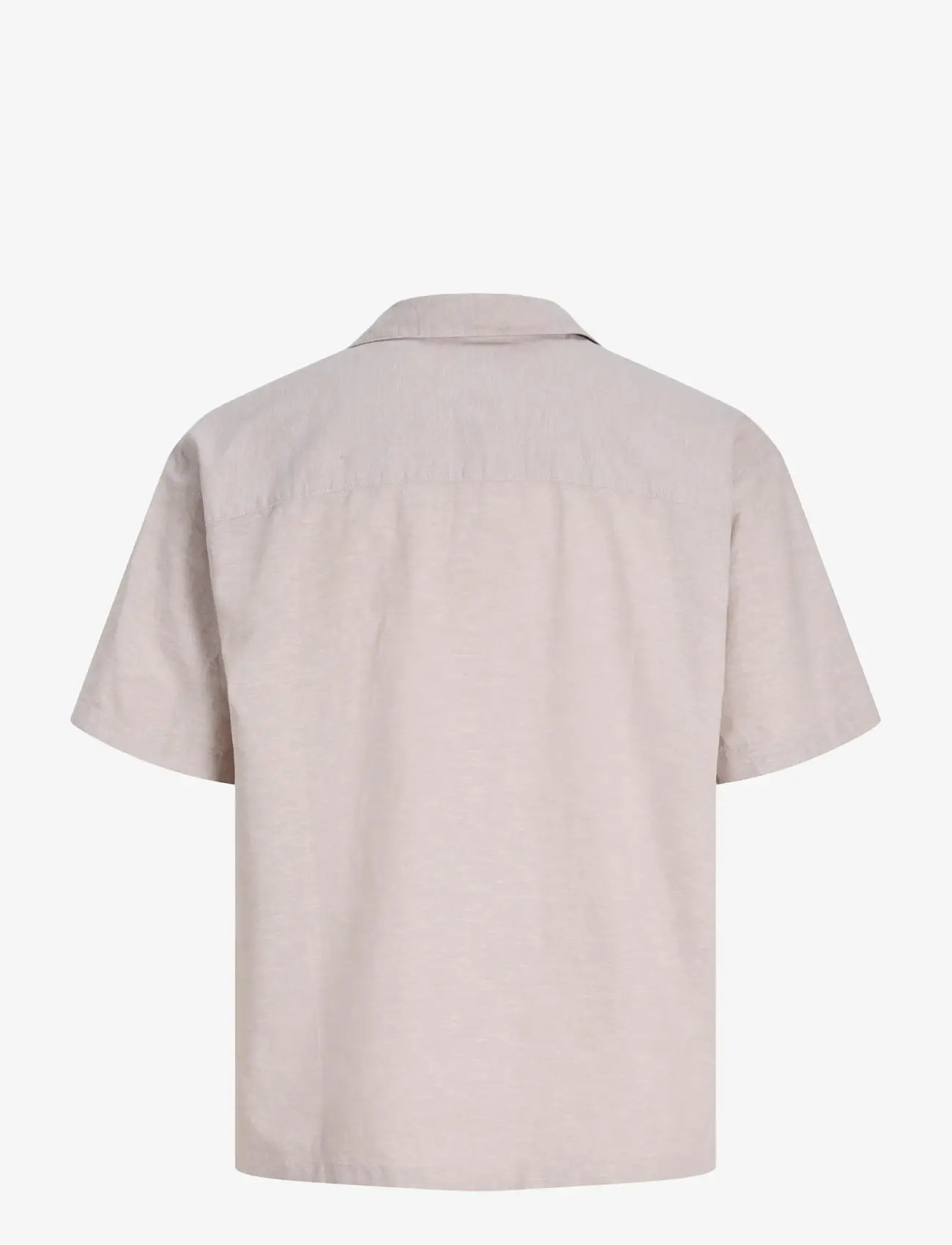 Jack & Jones - JJEBREEZE LINEN BLEND RESORT SHIRT SS SN - linen shirts - string - 2