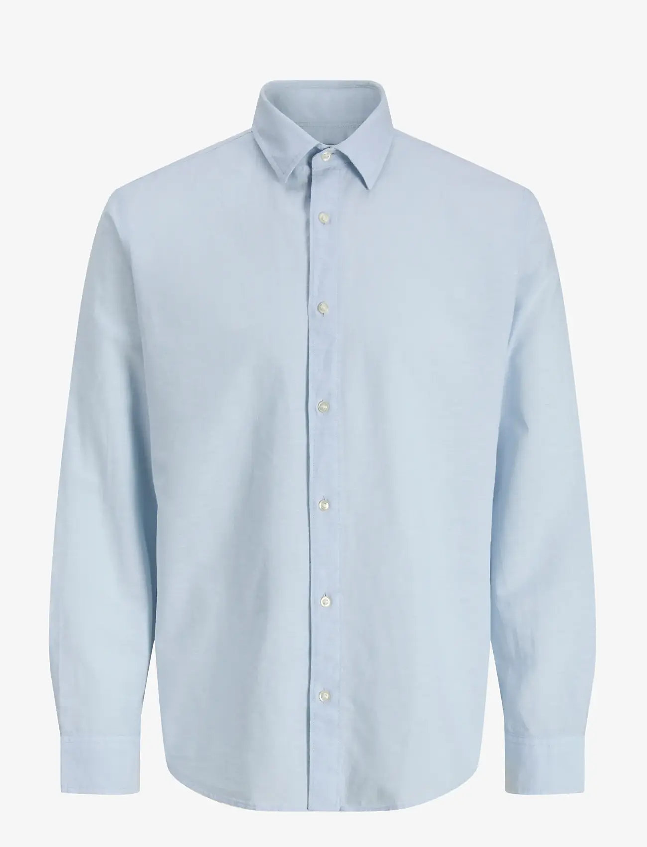 Jack & Jones - JJEBREEZE LINEN BLEND SHIRT L/S SN - hørskjorter - celestial blue - 1