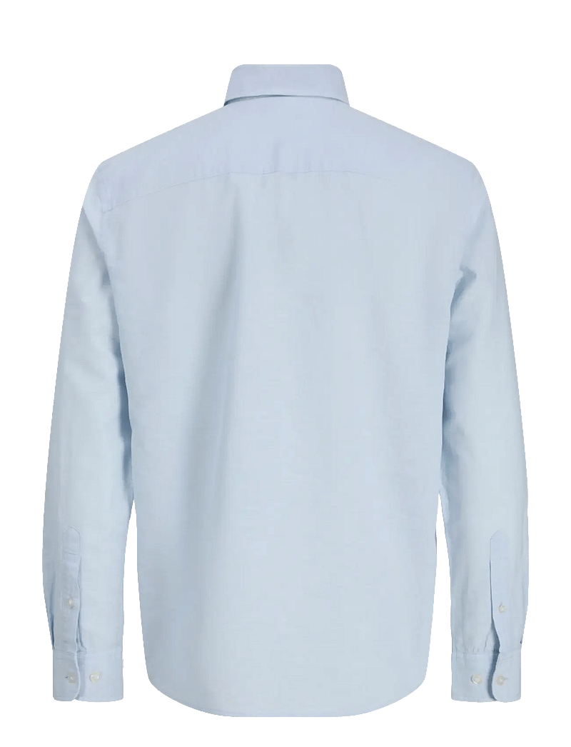 Jack & Jones - JJEBREEZE LINEN BLEND SHIRT L/S SN - hørskjorter - celestial blue - 2