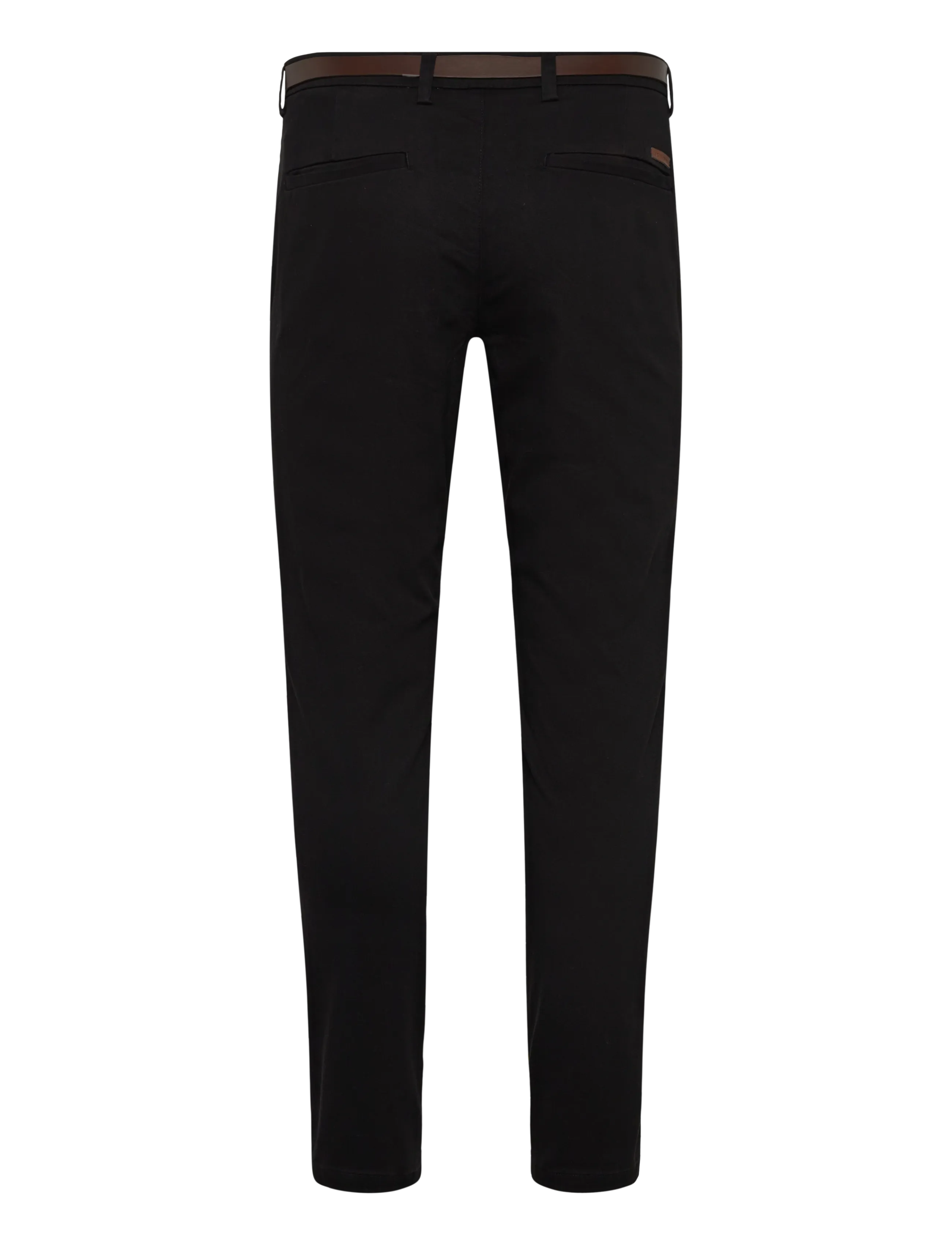 Jack & Jones - JPSTMARCO ADAM BELTED CHINO - chinos - black - 1