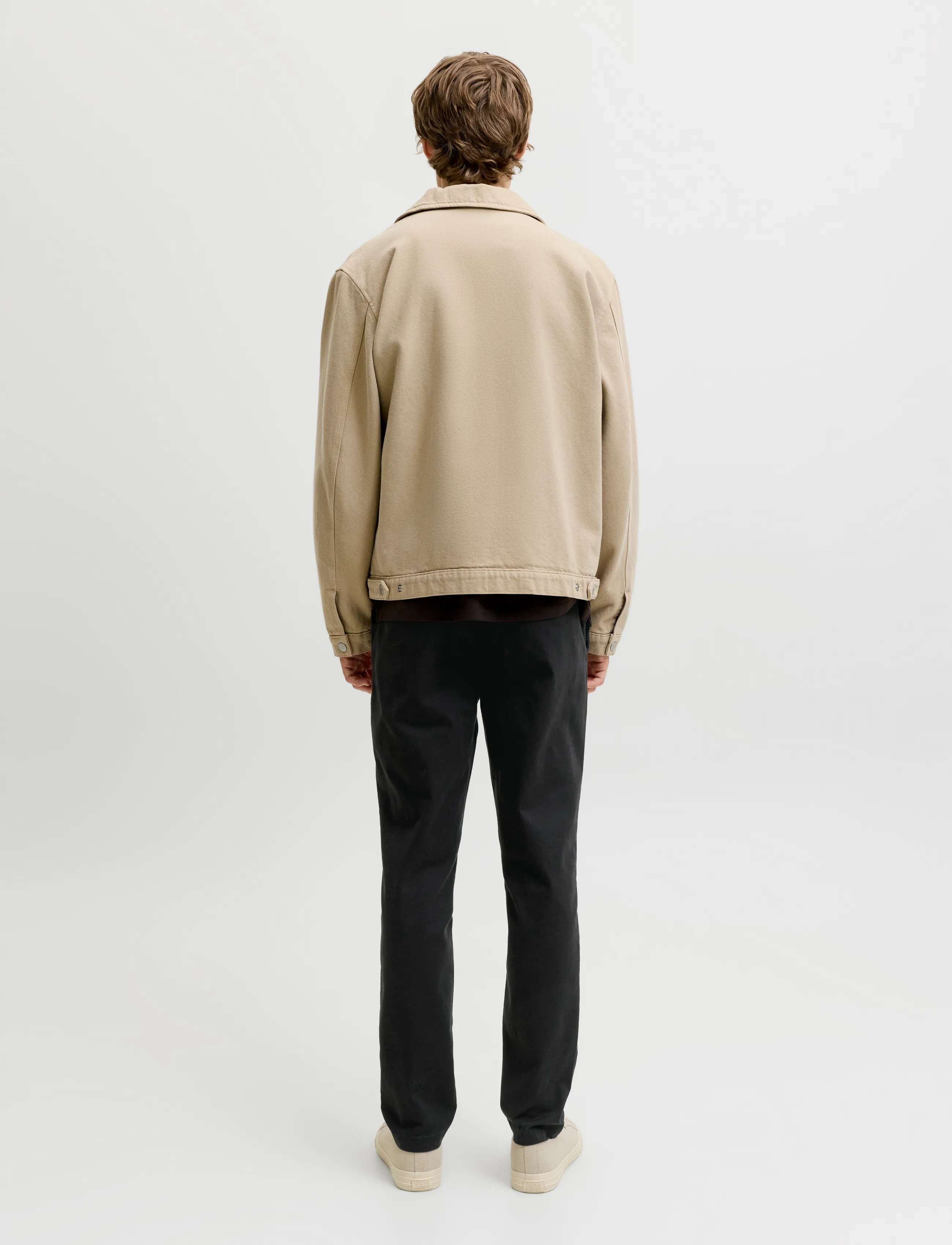 Jack & Jones - JPSTMARCO ADAM BELTED CHINO - chinos - black - 4