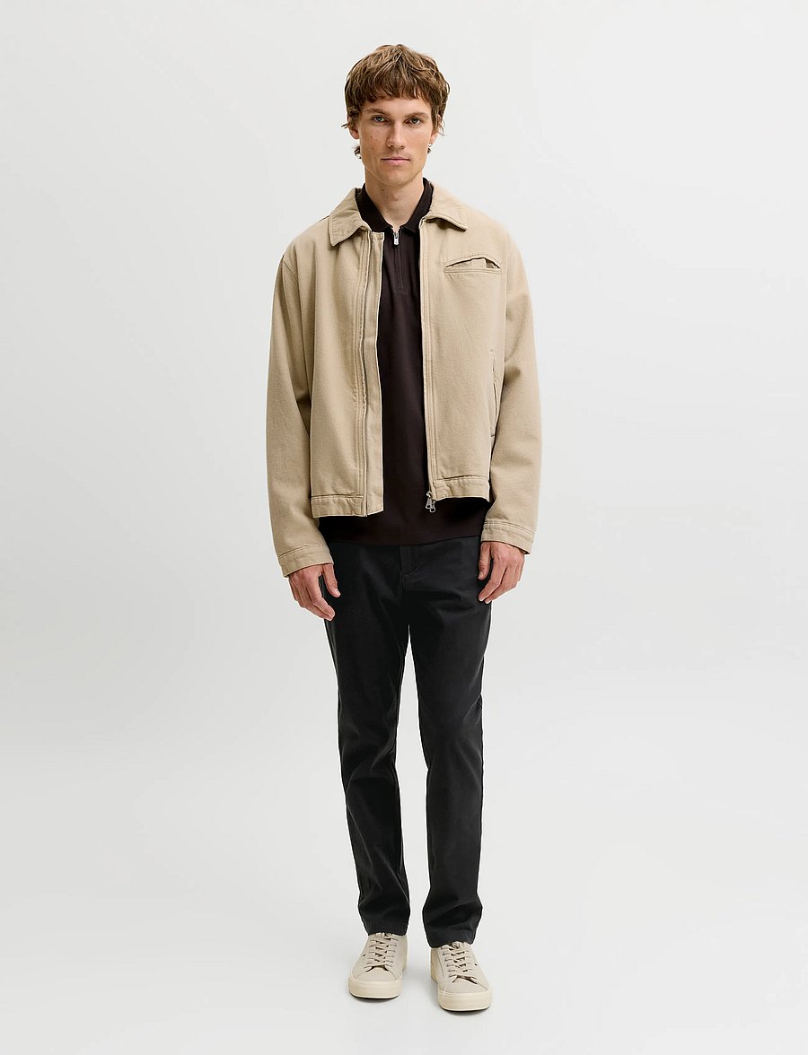 Jack & Jones - JPSTMARCO ADAM BELTED CHINO - chinos - black - 5
