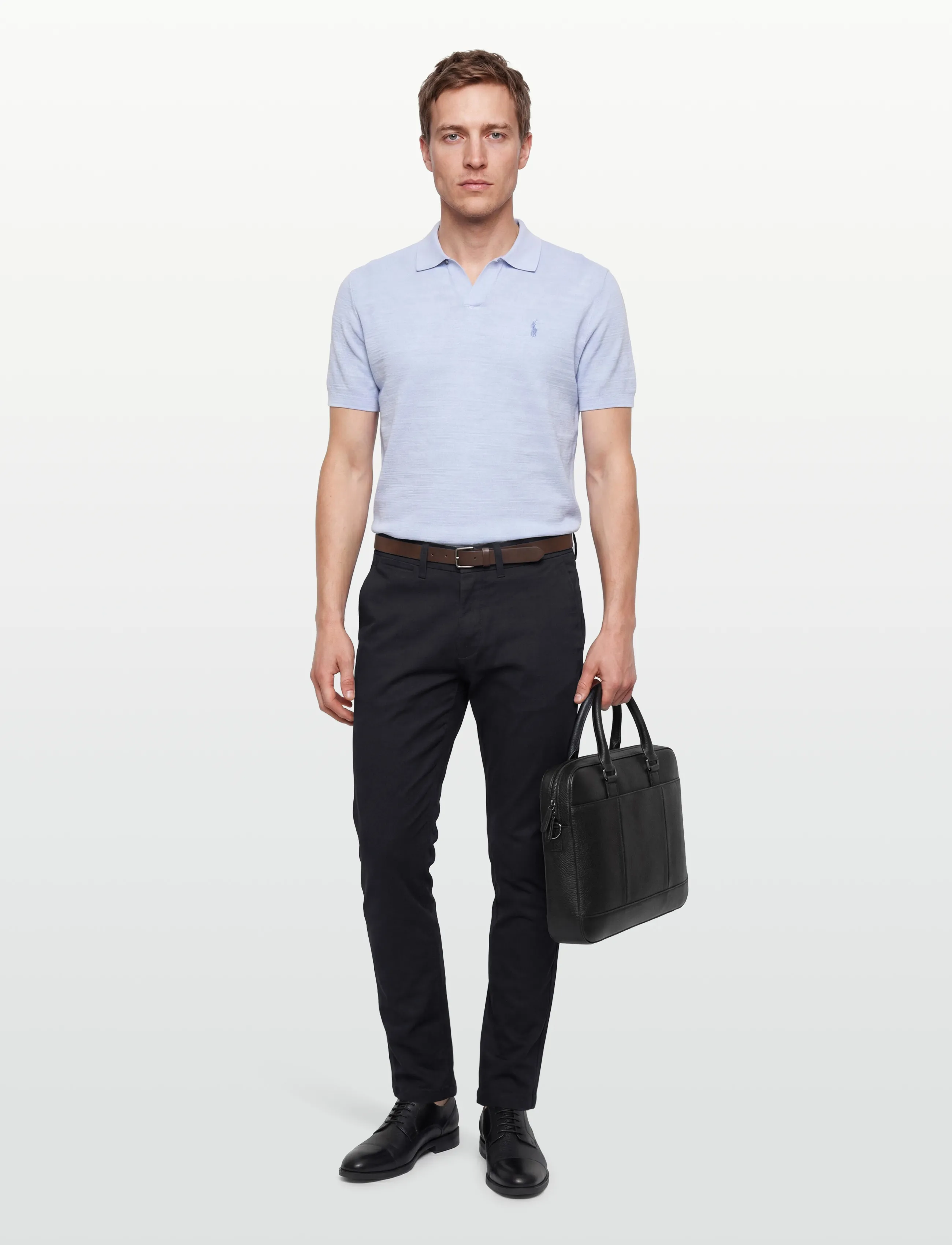 Jack & Jones Jpstmarco Adam Belted Chino, 27 x 30, Brown, Bukser > Chinos, Herre
