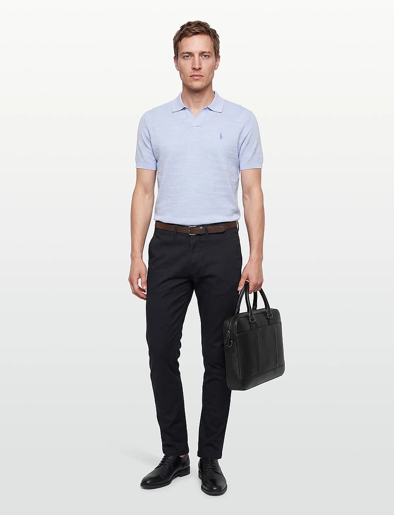 Jack & Jones - JPSTMARCO ADAM BELTED CHINO - chinos - dark navy - 0