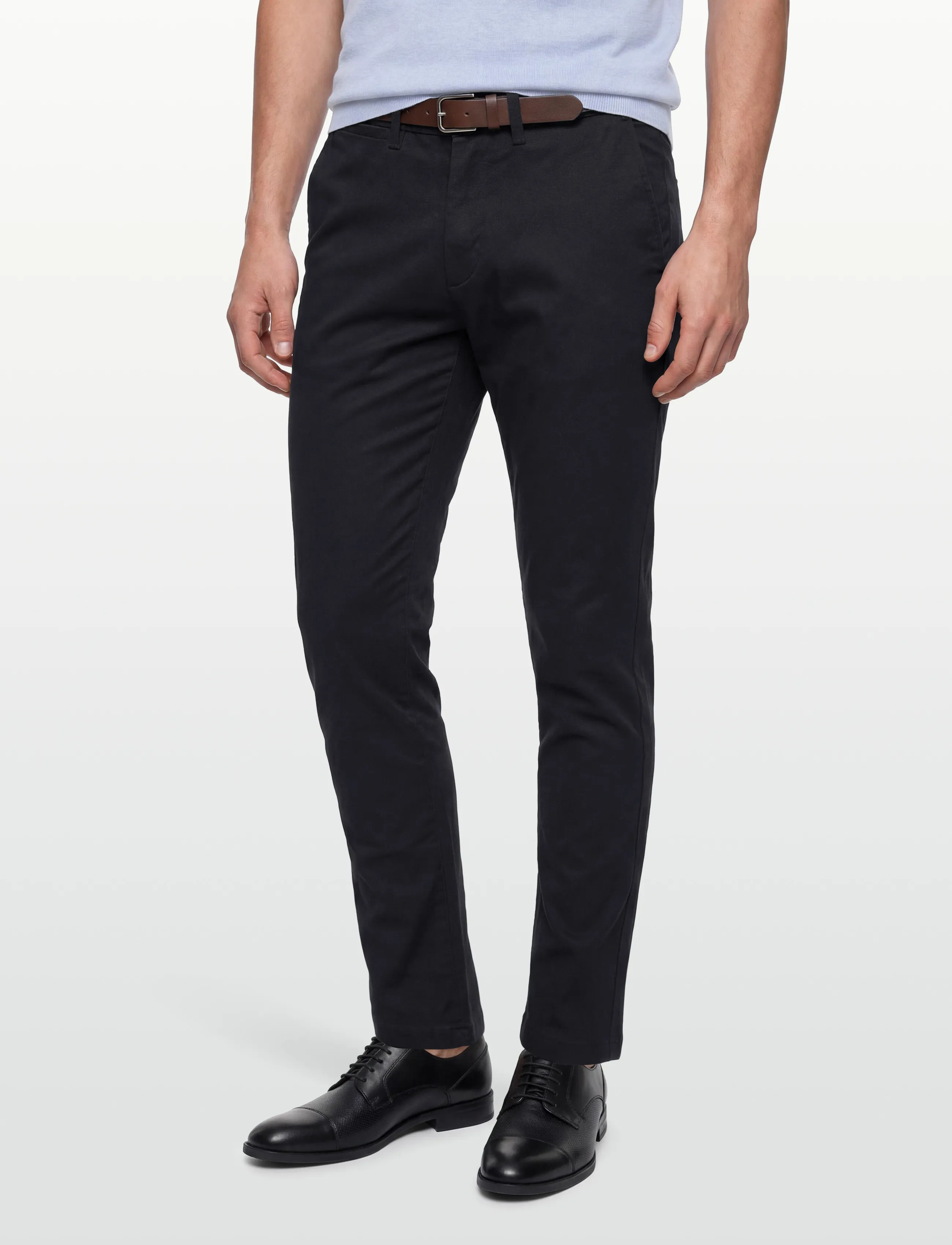 Jack & Jones - JPSTMARCO ADAM BELTED CHINO - chinos - dark navy - 3