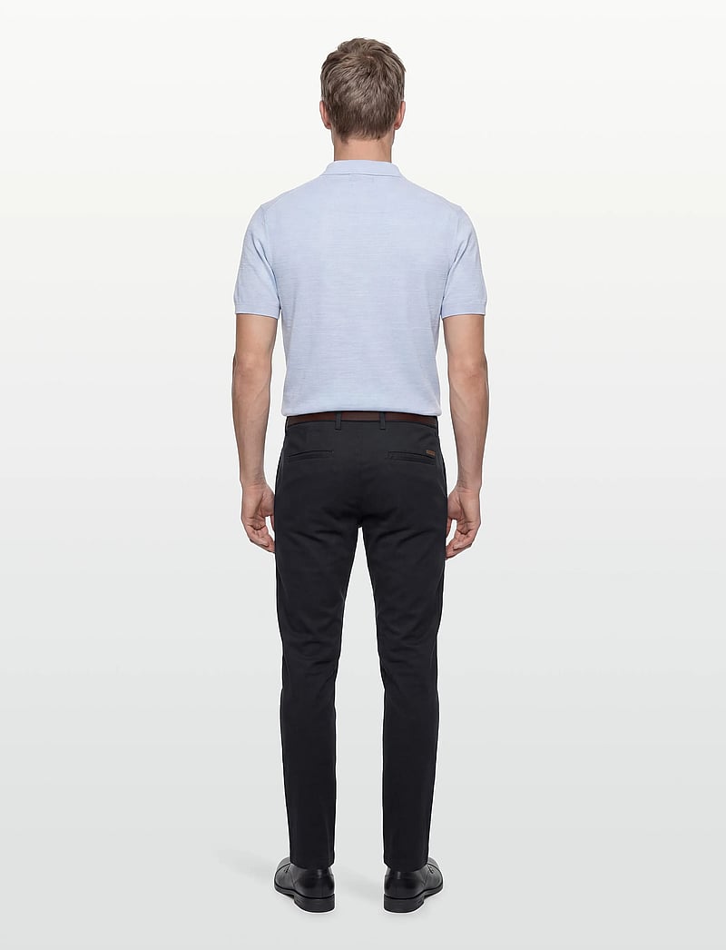 Jack & Jones - JPSTMARCO ADAM BELTED CHINO - chinos - dark navy - 4