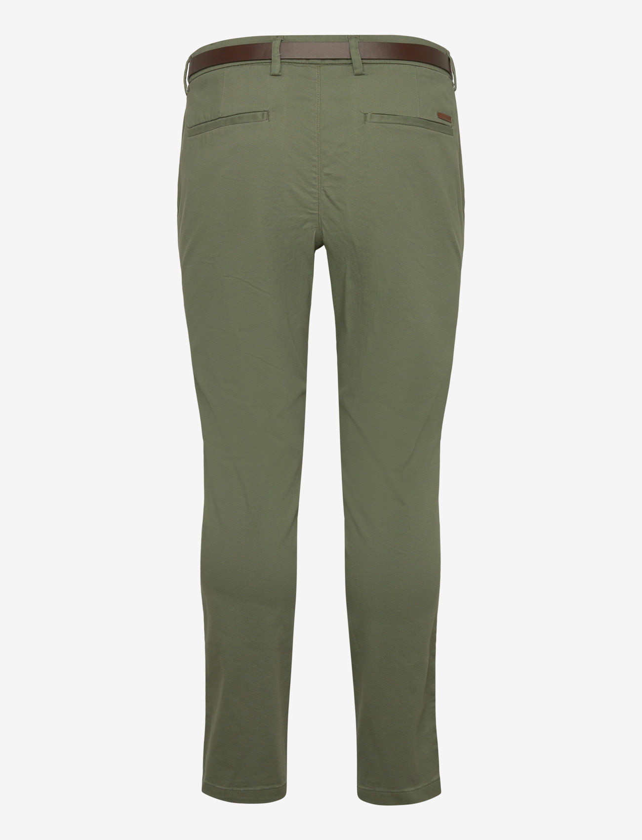 Jack & Jones - JPSTMARCO ADAM BELTED CHINO - chino püksid - deep lichen green - 1