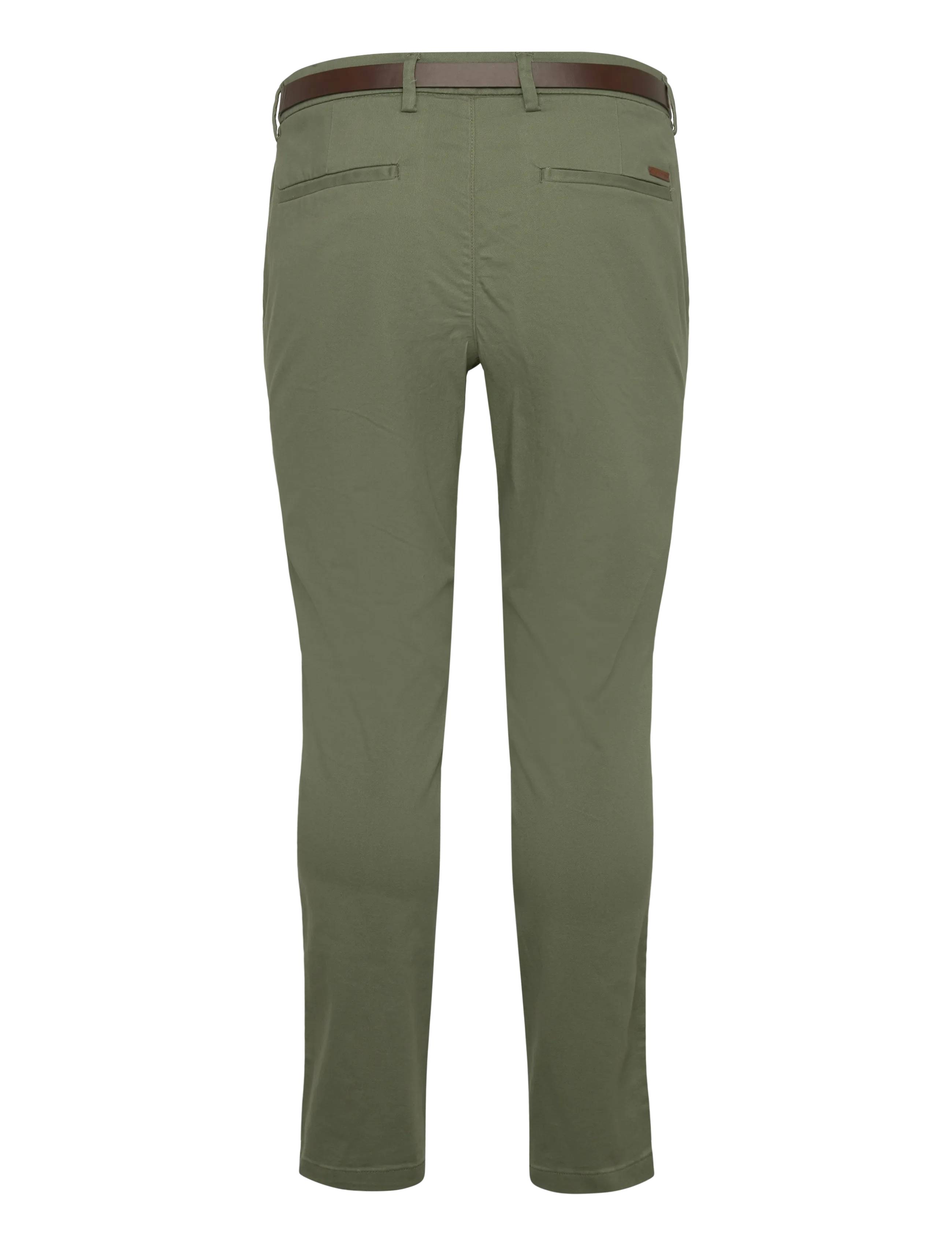 Jack & Jones - JPSTMARCO ADAM BELTED CHINO - chinos - deep lichen green - 1