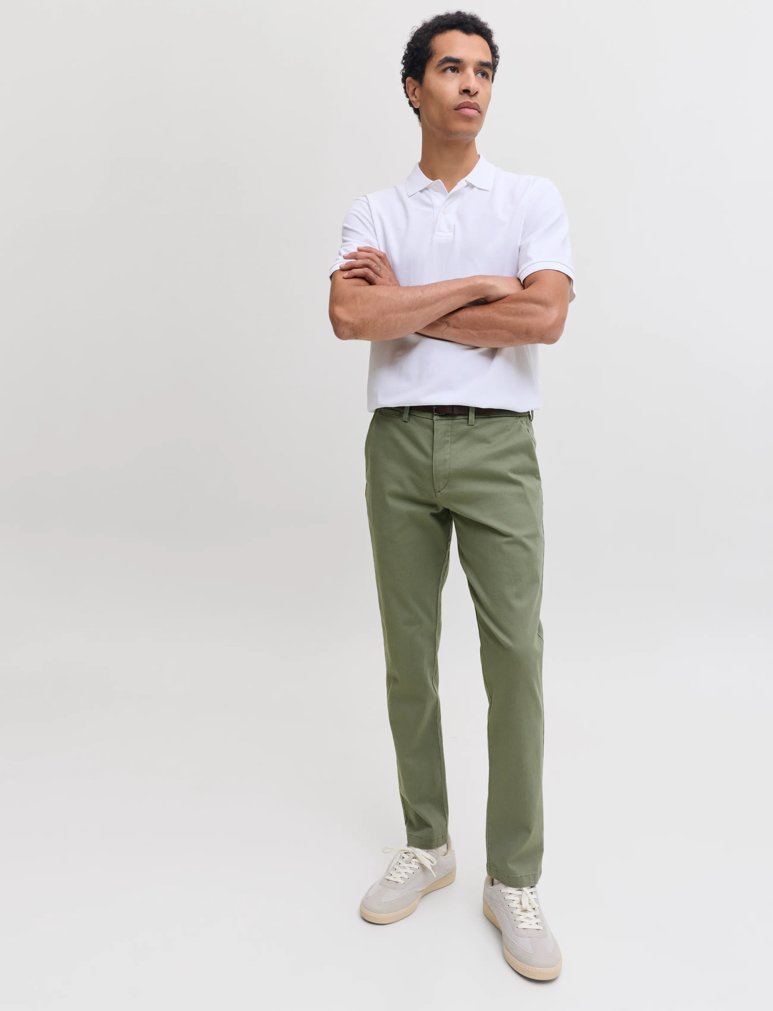 JACK & JONES Jpstmarco Adam Belted Chino chinos herr – bild 5