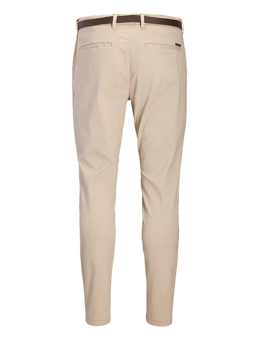 Jack & Jones - JPSTMARCO ADAM BELTED CHINO - chinos - string - 1