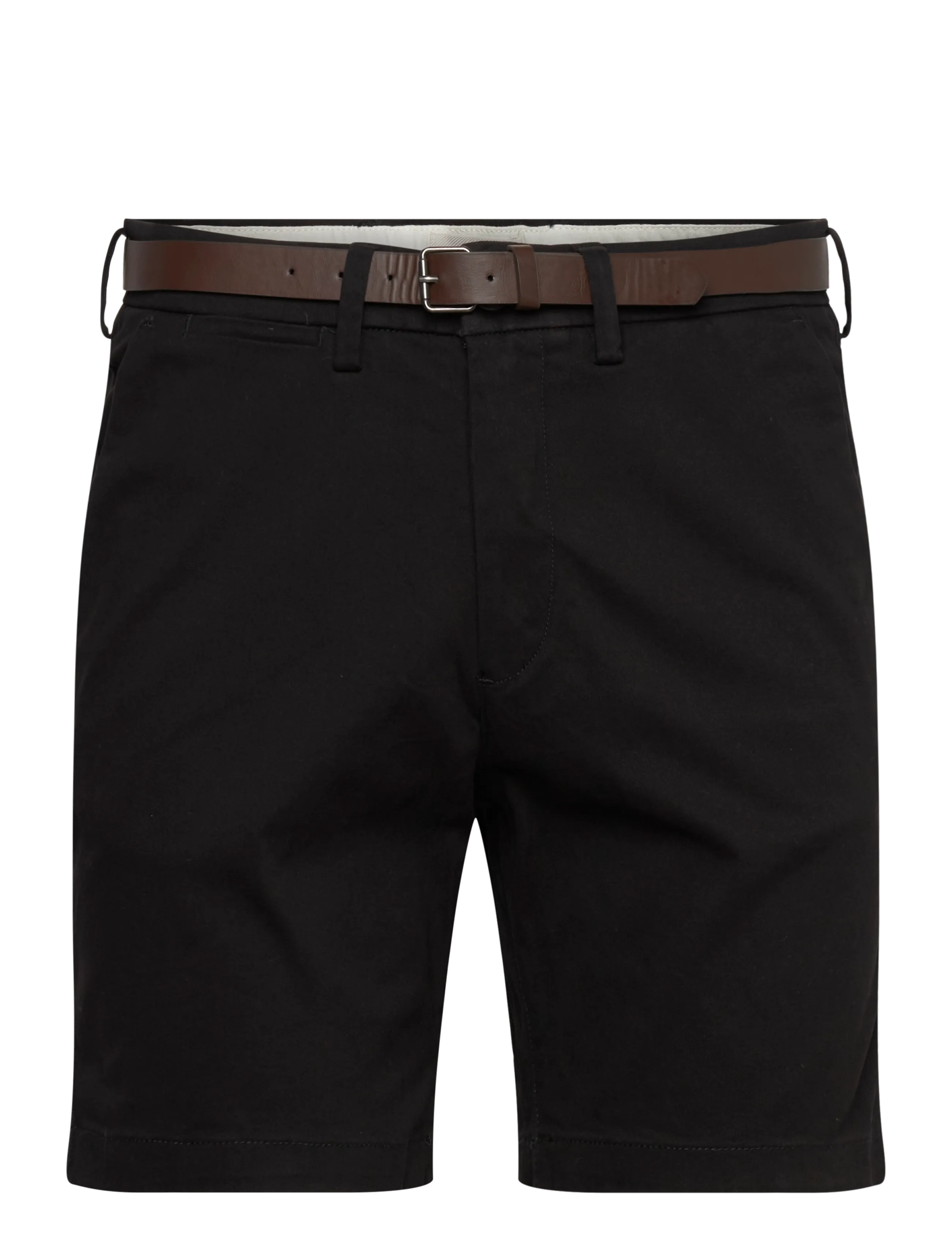 Jack & Jones Jpstadam Belted Chino Shorts Reg, XXL, Shorts, Schwarz - Chinos Männerswear