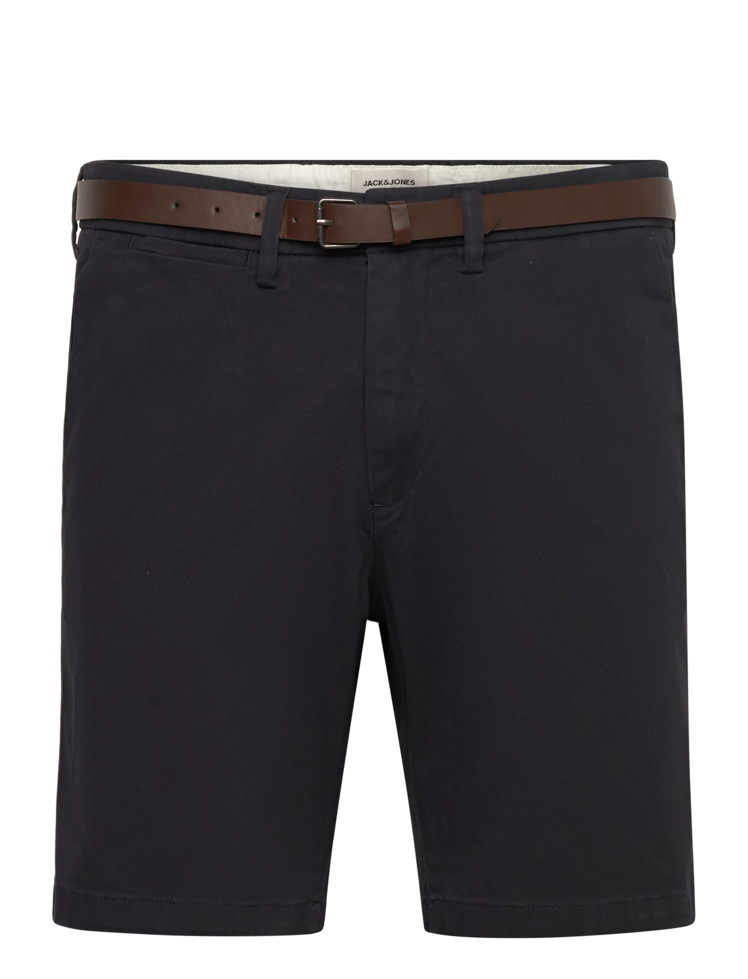 Jack & Jones JPSTADAM BELTED CHINO SHORTS REG - Beliebte Marken - DARK NAVY / navy