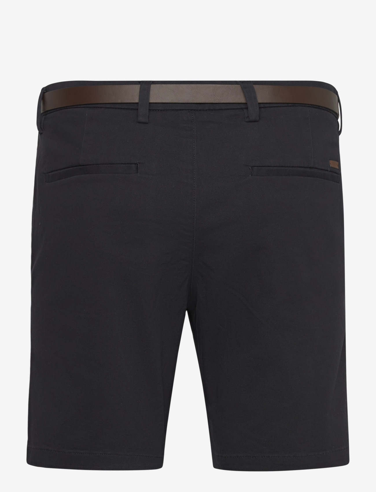 Jack & Jones - JPSTADAM BELTED CHINO SHORTS REG - chinos shorts - dark navy - 1