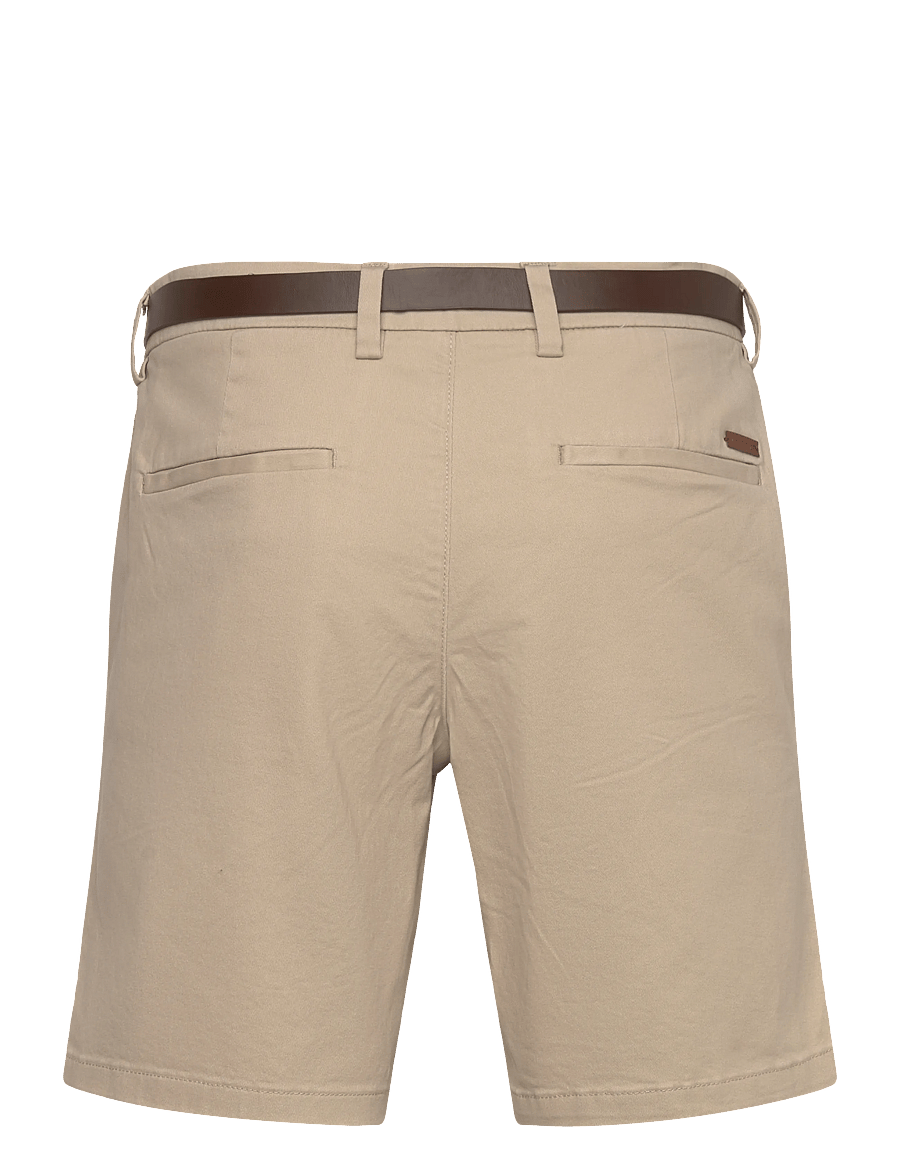 Jack & Jones - JPSTADAM BELTED CHINO SHORTS REG - chinos shorts - string - 1
