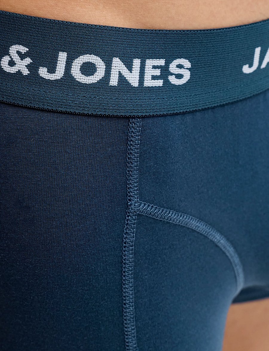 Jack & Jones - JACBOLT SOLID TRUNKS 12 PACK - phantom - 3