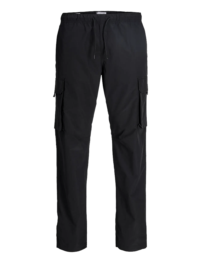 Jack & Jones - JPSTKANE IVAN TECH CARGO JOGGER - cargo püksid - black - 1