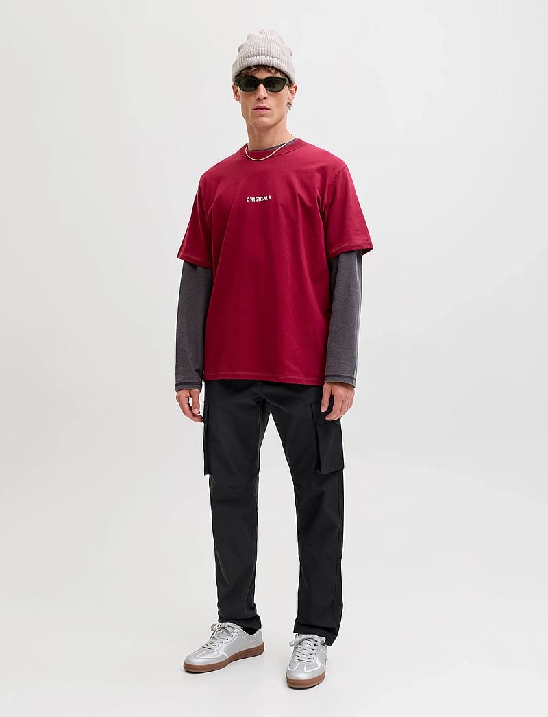 Jack & Jones - JPSTKANE IVAN TECH CARGO JOGGER - cargo püksid - black - 4