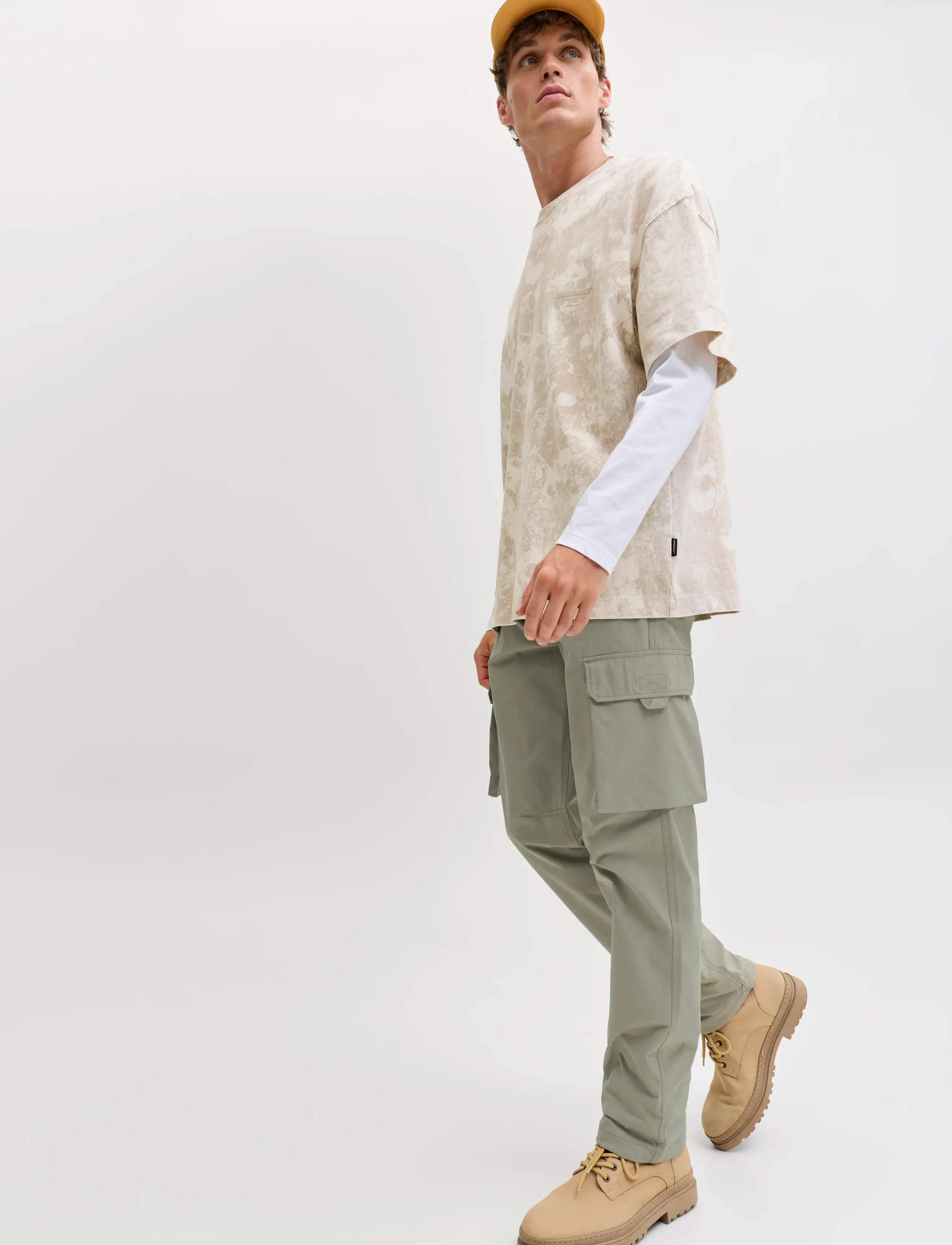 JACK & JONES Jpstkane Ivan Tech Cargo Jogger cargobyxor herr – bild 5