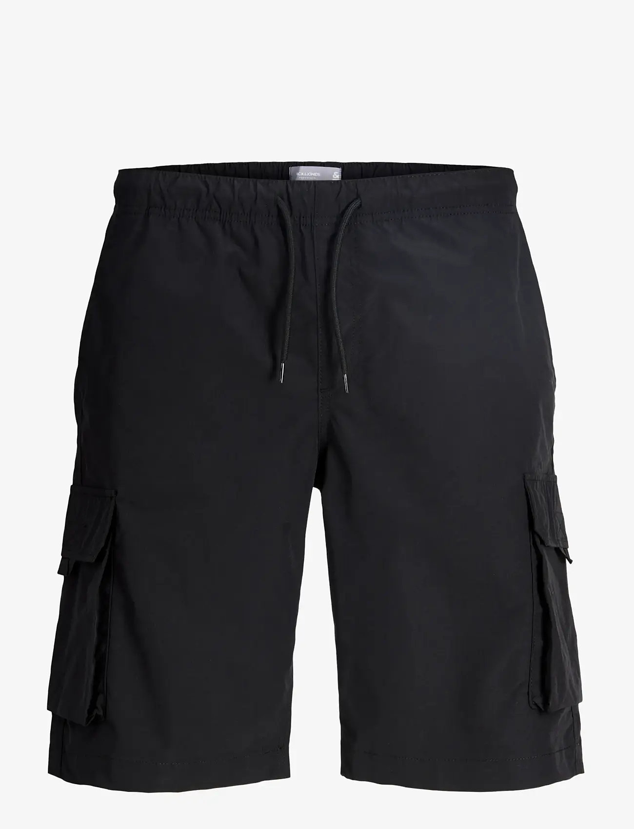 Jack & Jones - JPSTCOLE IVAN TECH CARGO JOGGER SHORTS - cargo shorts - black - 1