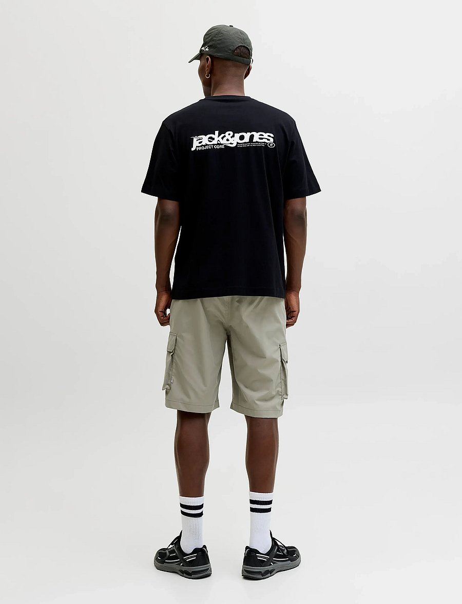 Jack & Jones - JPSTCOLE IVAN TECH CARGO JOGGER SHORTS - cargo shorts - vetiver - 3