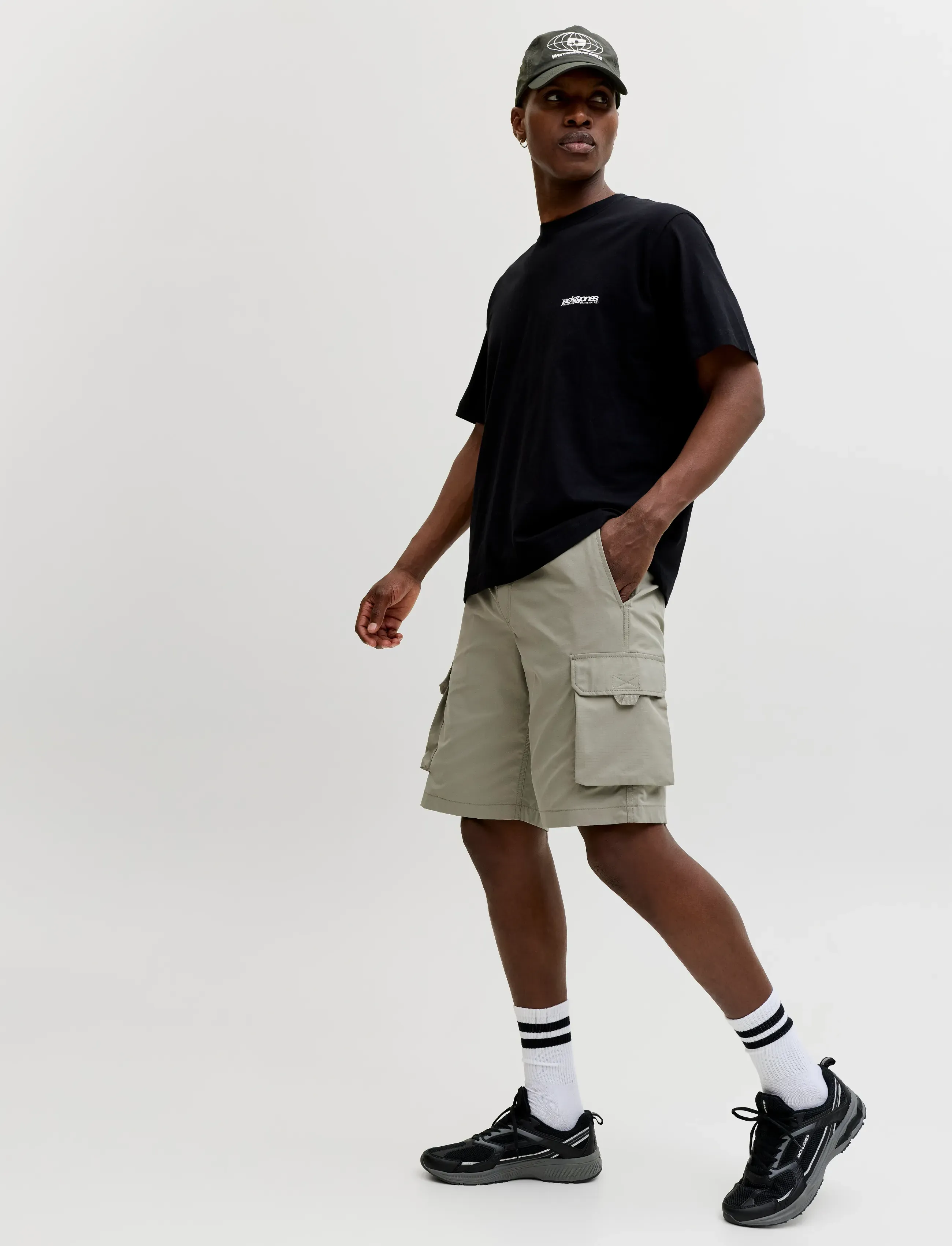 JACK & JONES Jpstcole Ivan Tech Cargo Jogger Shorts herr – bild 5