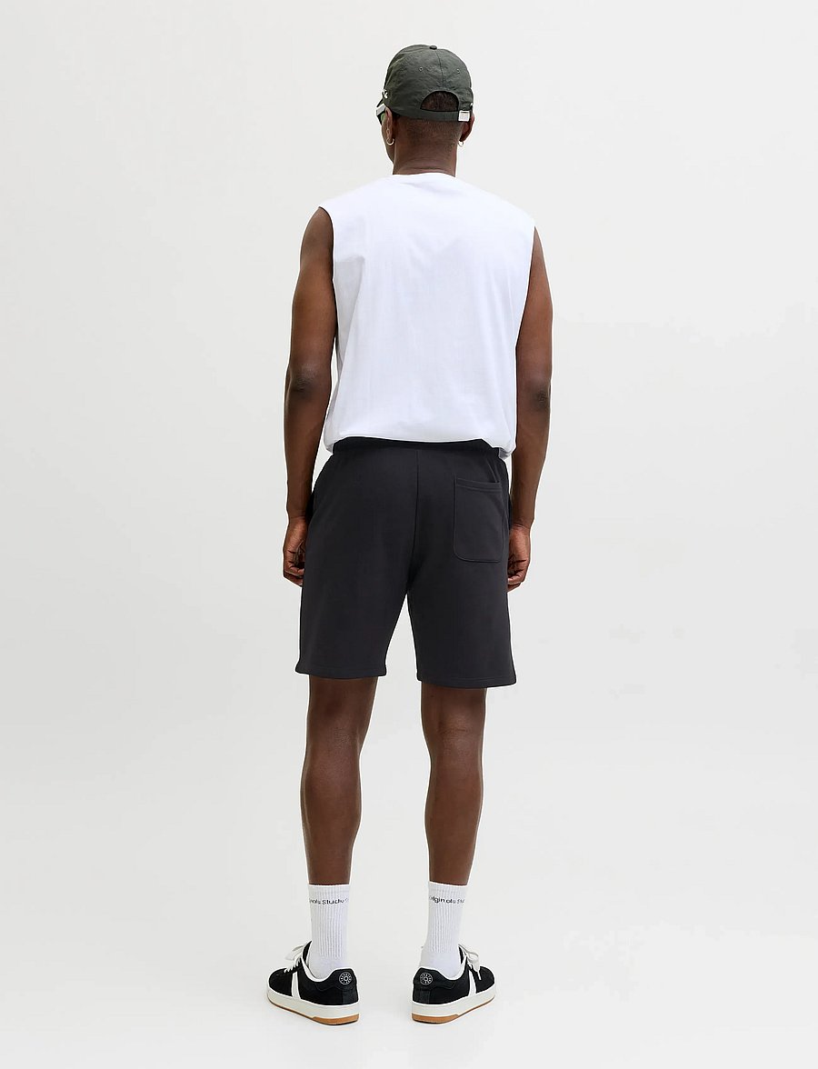 Jack & Jones - JPSTKANE SOHO SWEAT SHORTS MID SN - sweatshorts - black - 3