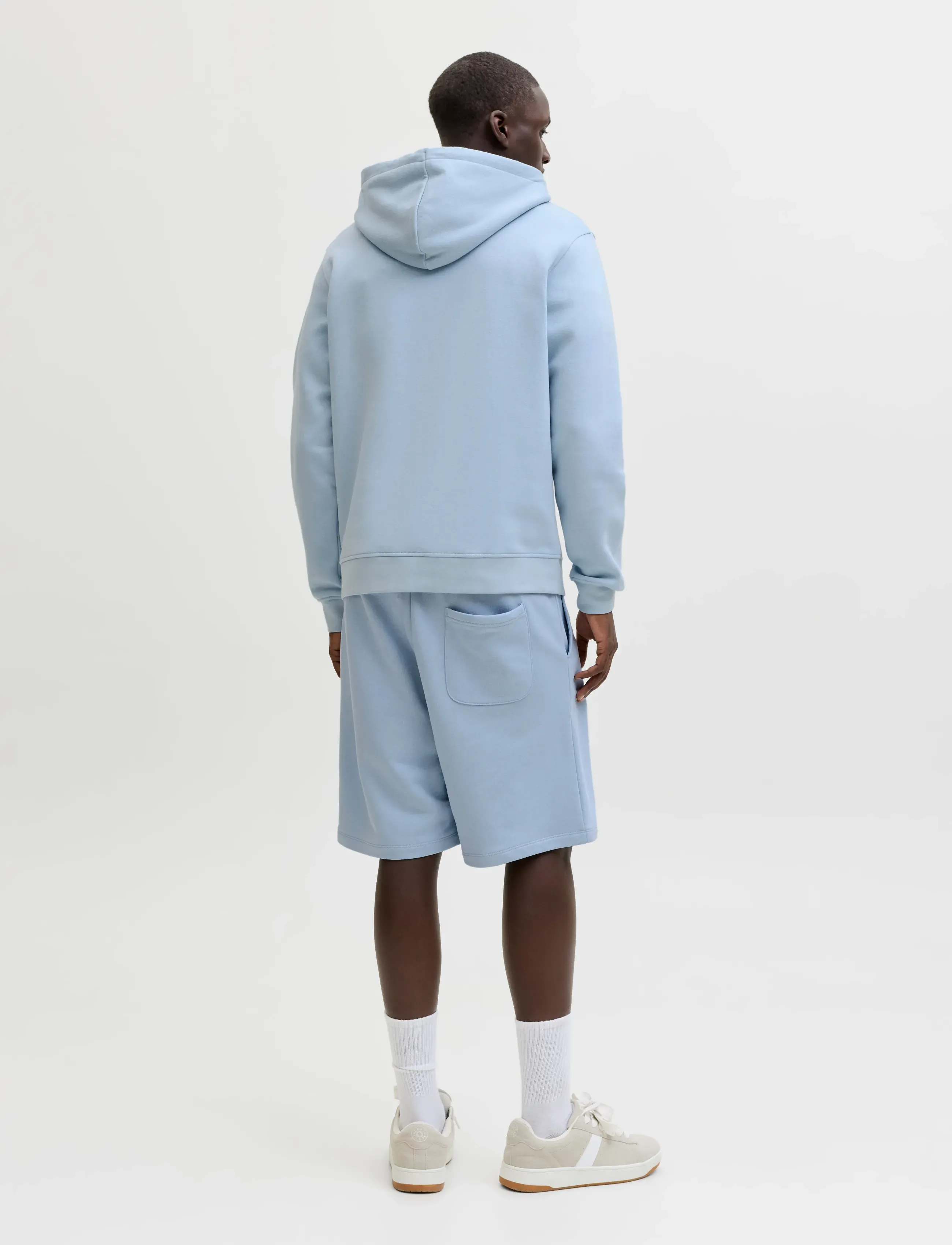 Jack & Jones - JPSTKANE SOHO SWEAT SHORTS MID SN - sweatshorts - celestial blue - 3