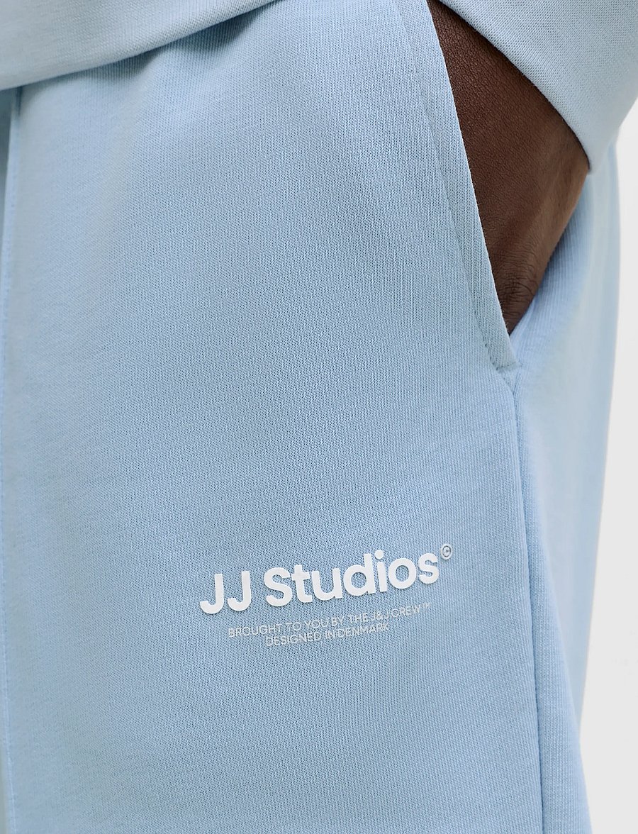 Jack & Jones - JPSTKANE SOHO SWEAT SHORTS MID SN - sweatshorts - celestial blue - 5