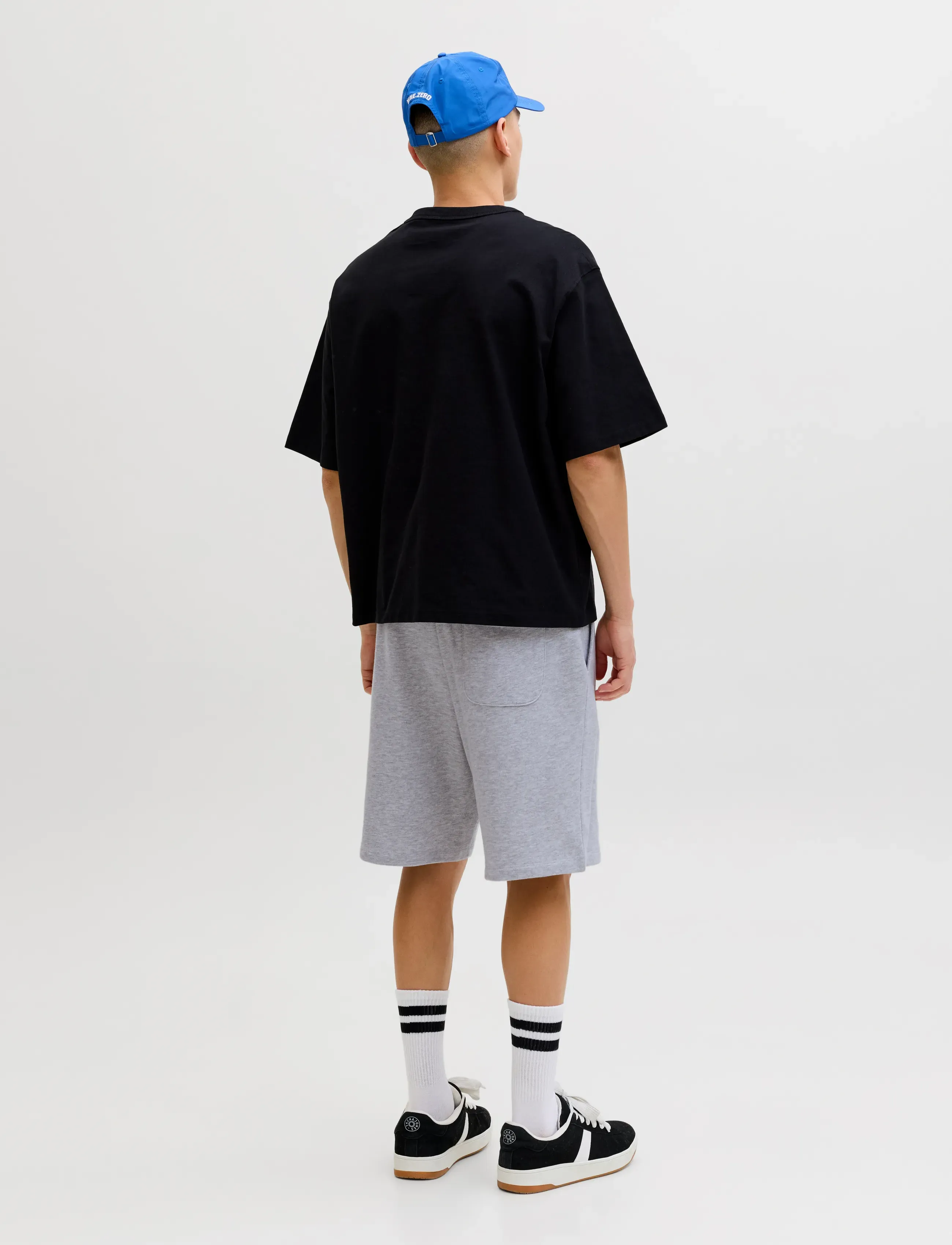 Jack & Jones - JPSTKANE SOHO SWEAT SHORTS MID SN - sweatshorts - light grey melange - 3