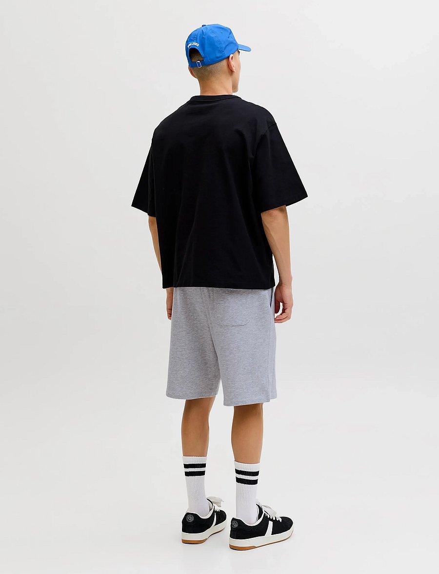 Jack & Jones - JPSTKANE SOHO SWEAT SHORTS MID SN - sweatshorts - light grey melange - 3