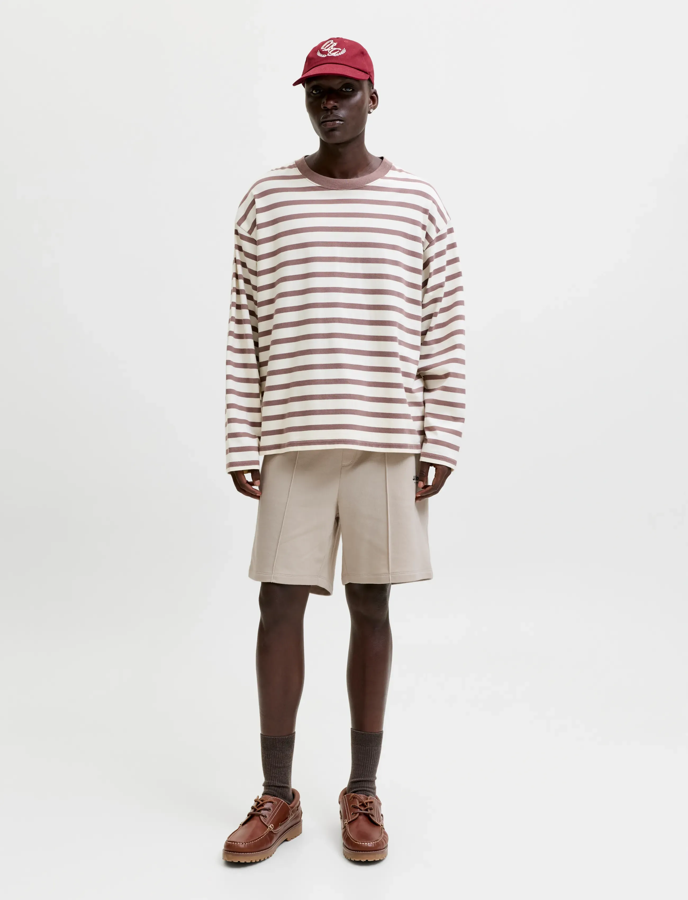Jack & Jones - JPSTKANE SOHO SWEAT SHORTS MID SN - lühikesed dressipüksid - moonbeam - 4