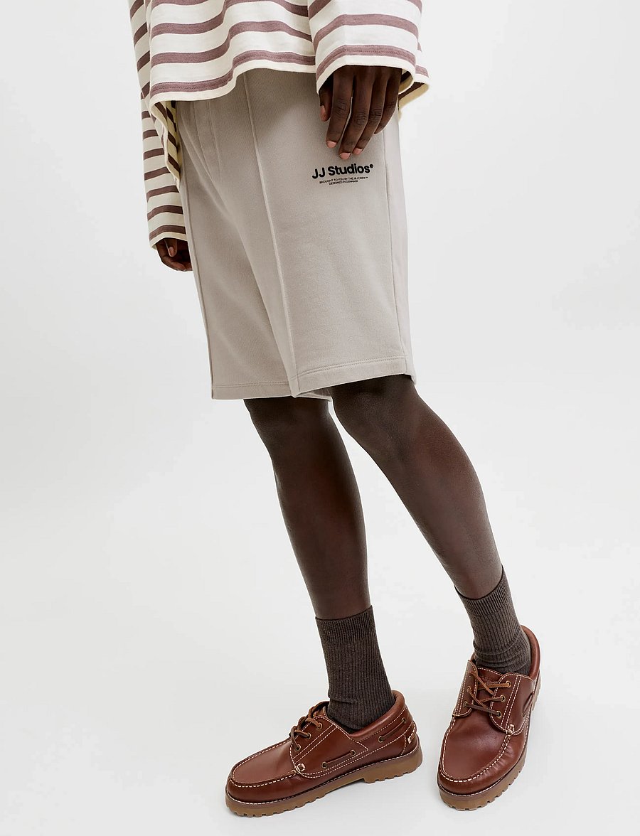 Jack & Jones - JPSTKANE SOHO SWEAT SHORTS MID SN - shorts - moonbeam - 5