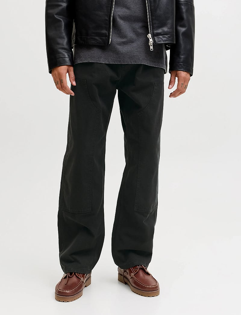 Jack & Jones - JPSTALEX PAINTER PANT 017 - regular jeans - black - 0