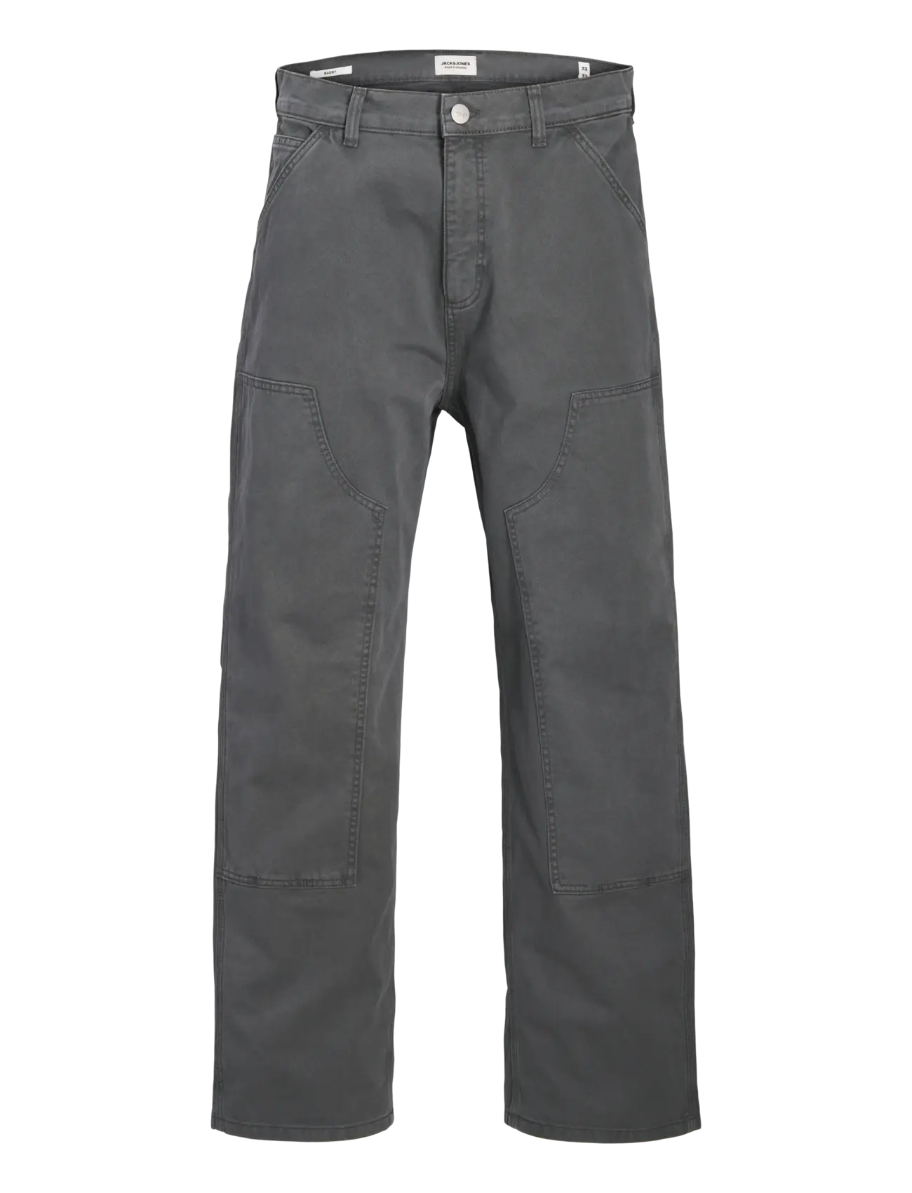 Jack & Jones JPSTALEX PAINTER PANT 017 - Festtøj til outletpriser - IRON GATE / grey
