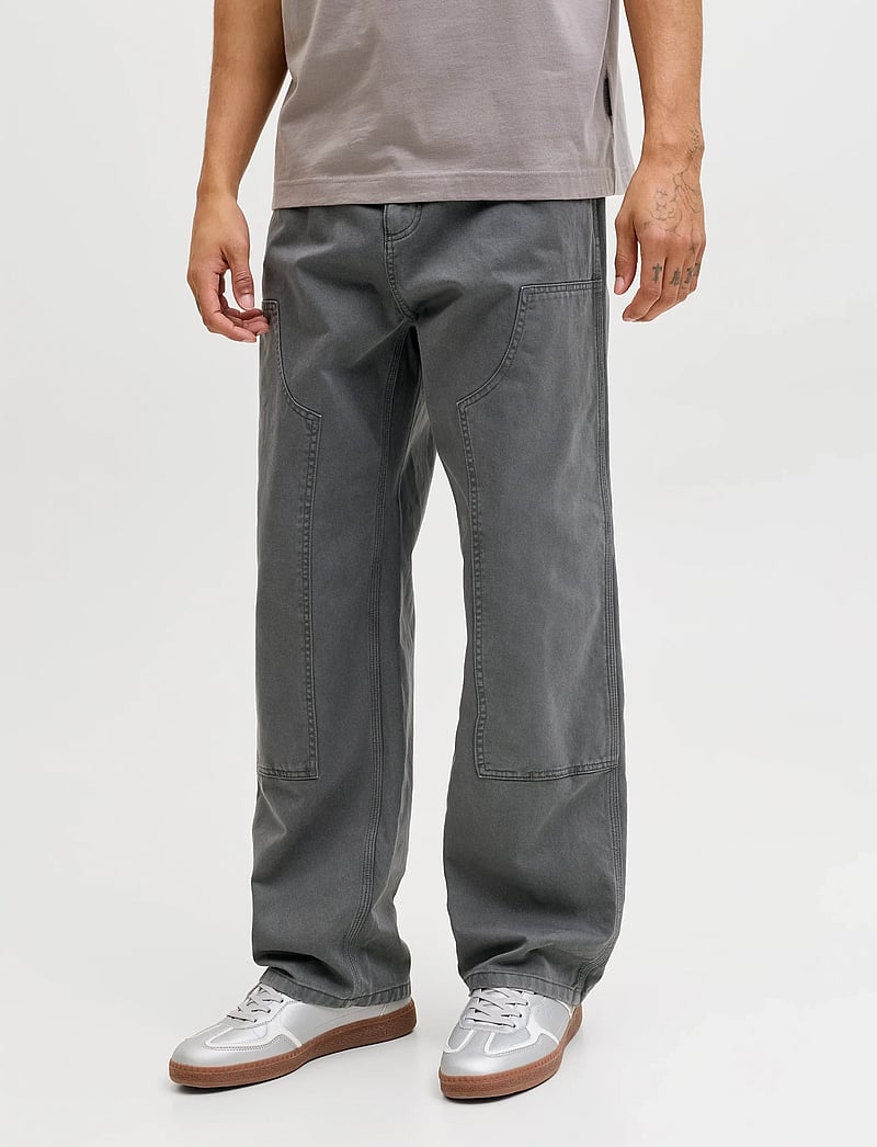 Jack & Jones - JPSTALEX PAINTER PANT 017 - regular jeans - iron gate - 0