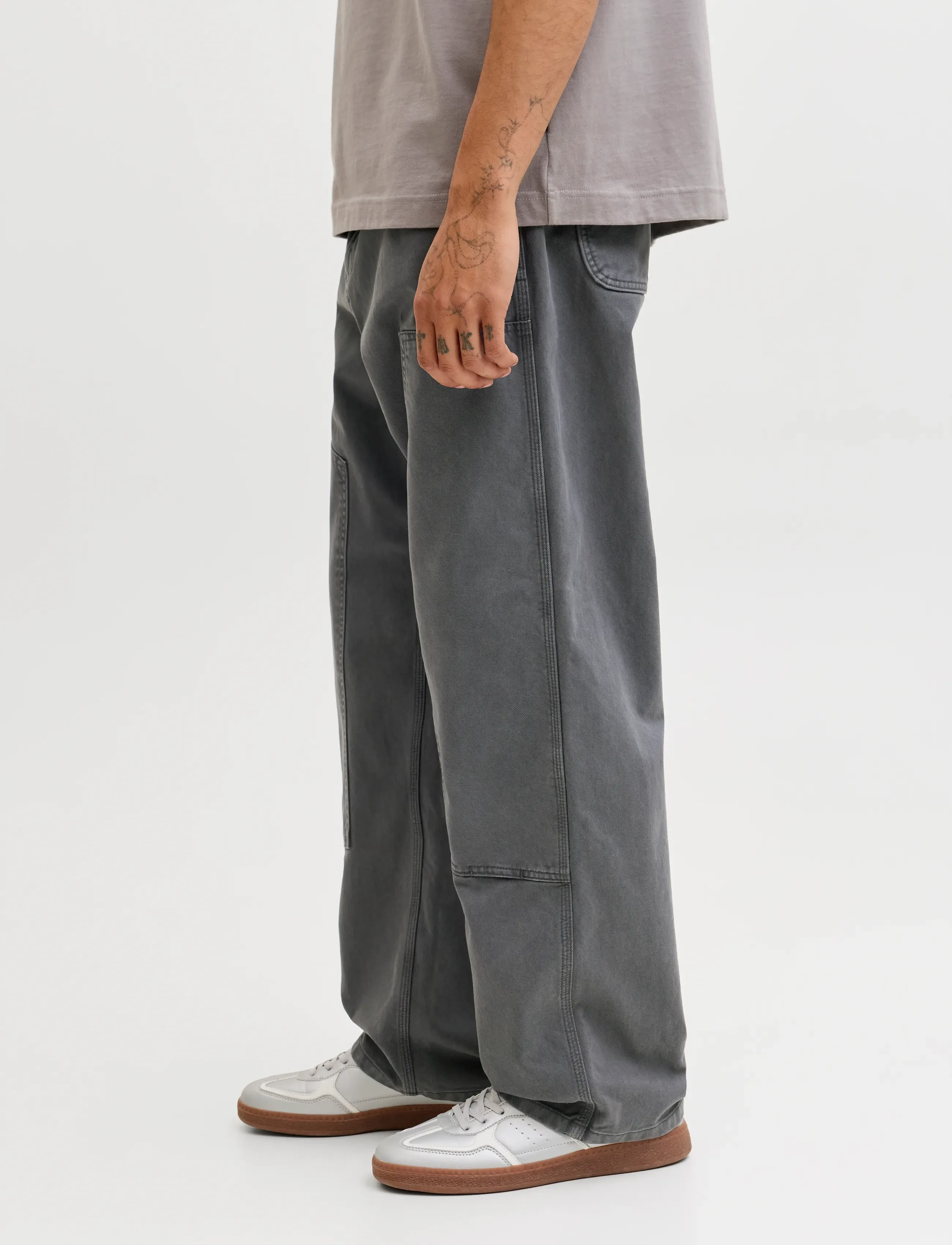 Jack & Jones JPSTALEX PAINTER PANT 017 - Jeans - IRON GATE / grey