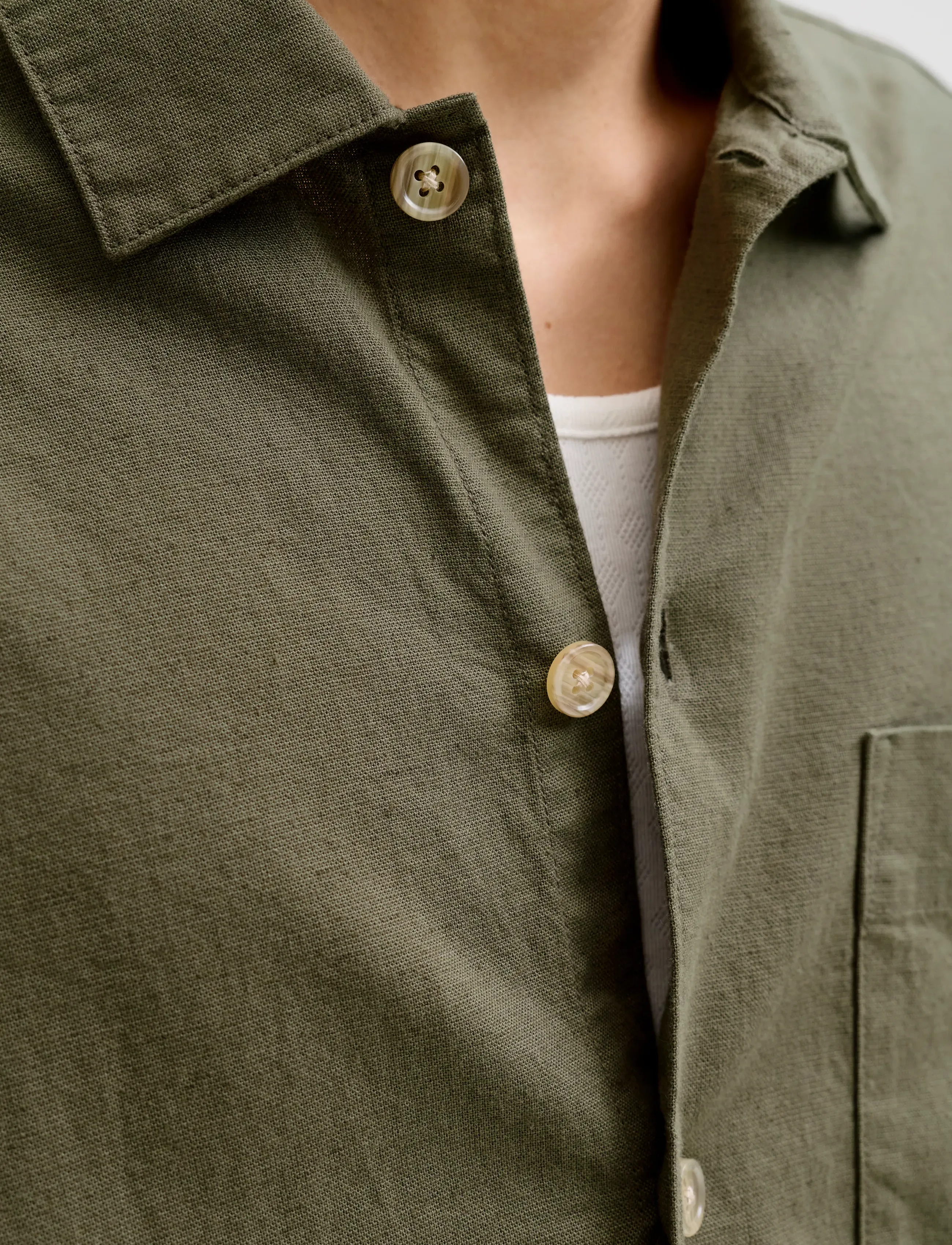 Jack & Jones - JJETRISTAN OVERSHIRT LS LN - kollektsioonid - dusty olive - 5