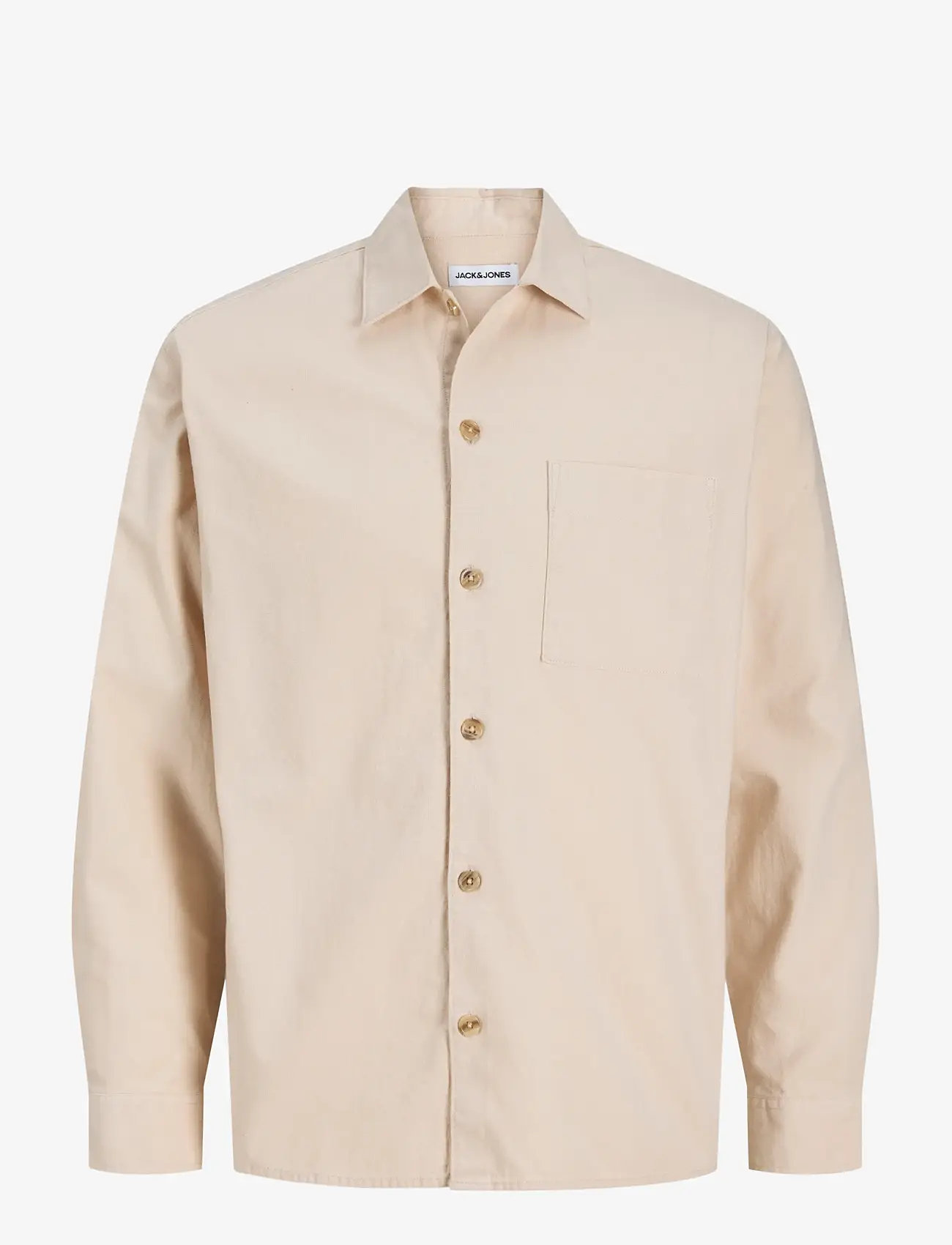 Jack & Jones - JJETRISTAN OVERSHIRT LS LN - kolekcje - moonbeam - 1