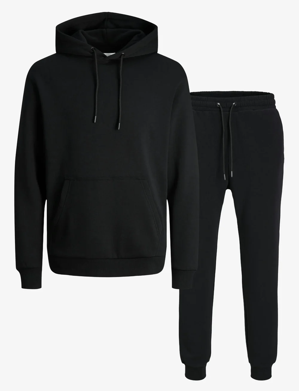 Jack & Jones - JJEBRADLEY SWEAT HOOD SET MP - trainingsanzug - black - 0