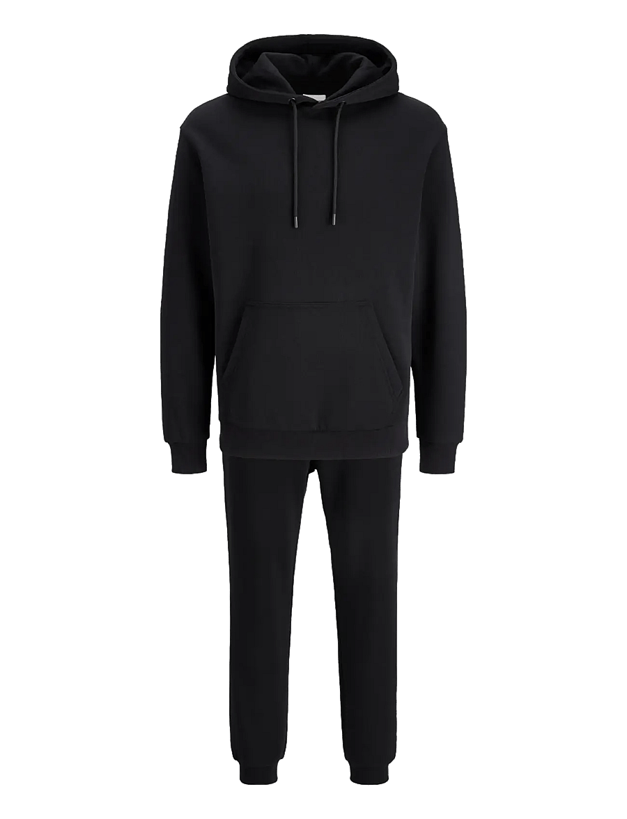 Jack & Jones - JJEBRADLEY SWEAT HOOD SET MP NOOS - track jackets - black - 2